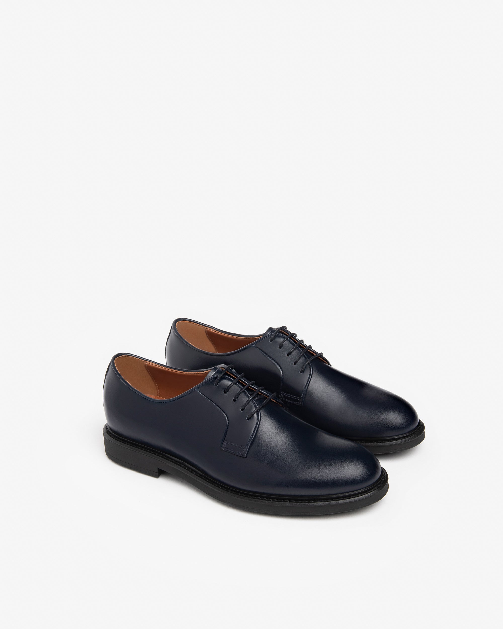 Men's Leather Tie-Up Shoes