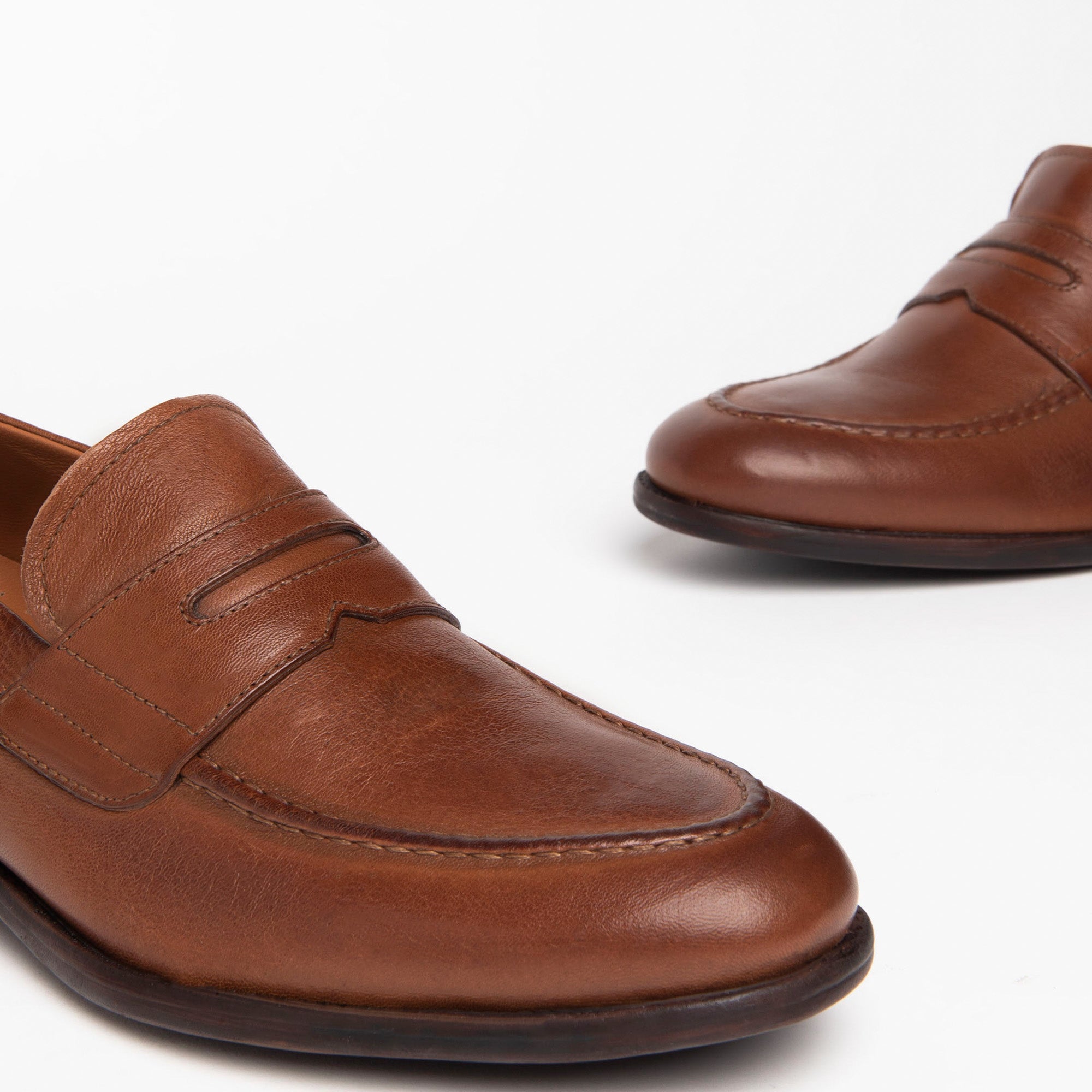 Mocassini Uomo in Pelle