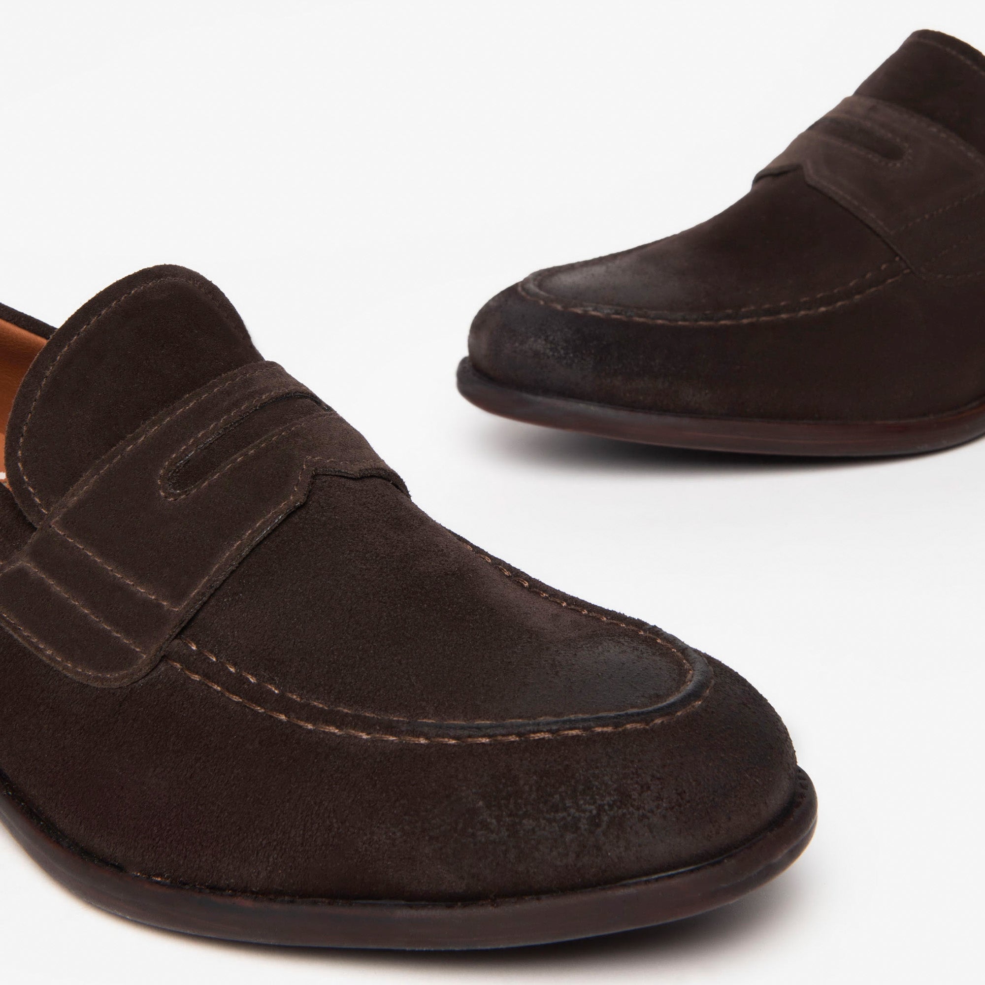Mocassini Uomo in Camoscio