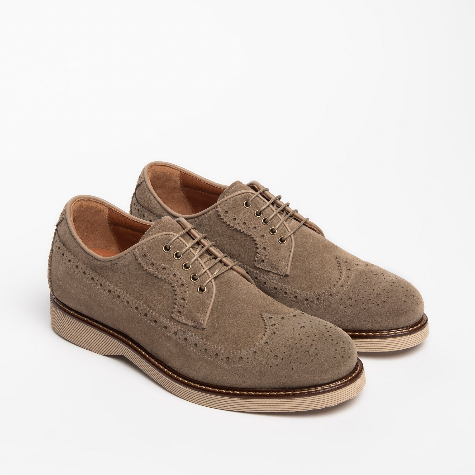 Stringate Uomo in Camoscio