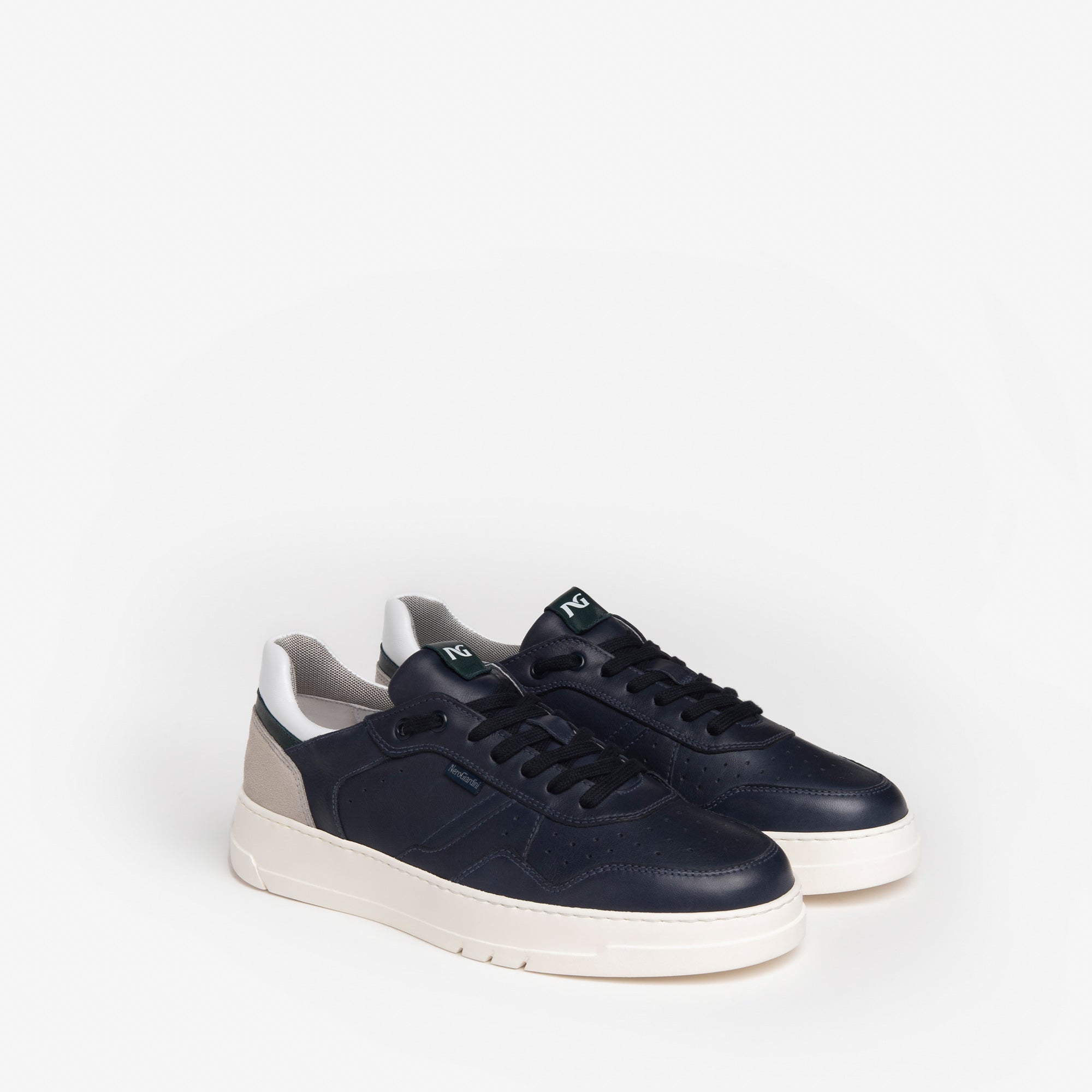 Sneakers Uomo in Pelle e Camoscio