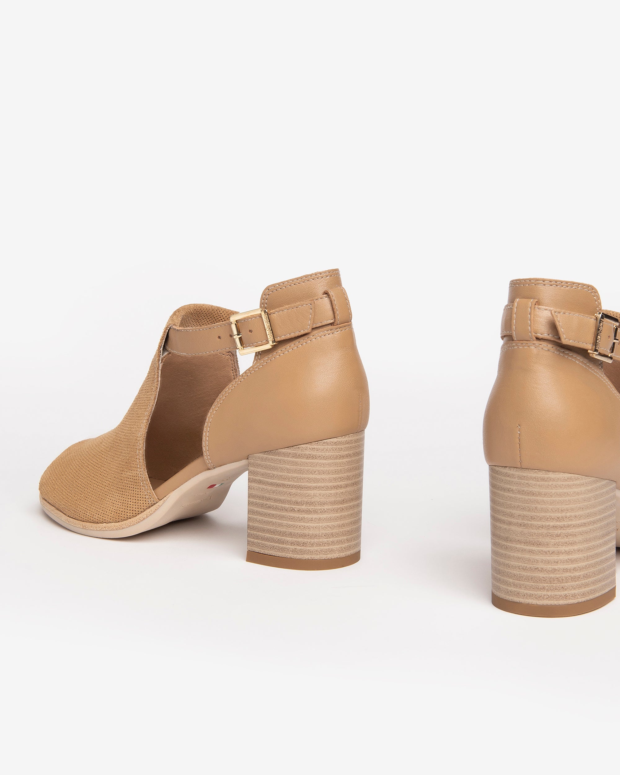 Tronchetti Donna in Pelle e Camoscio