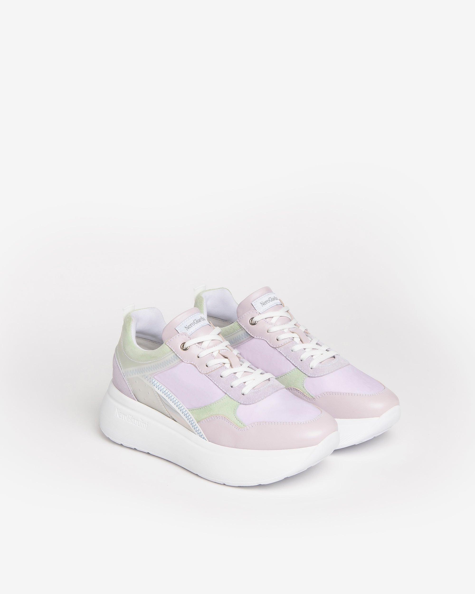 Sneakers Donna in Pelle e Camoscio