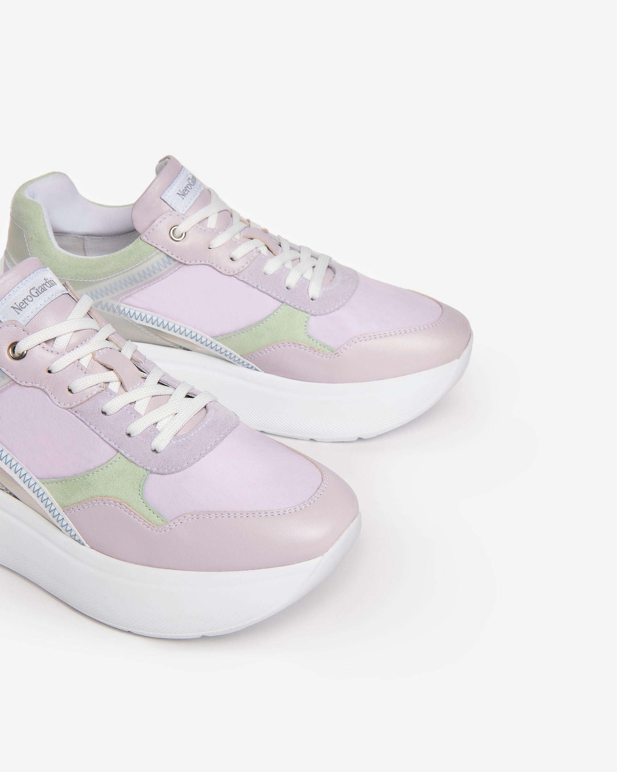 Sneakers Donna in Pelle e Camoscio