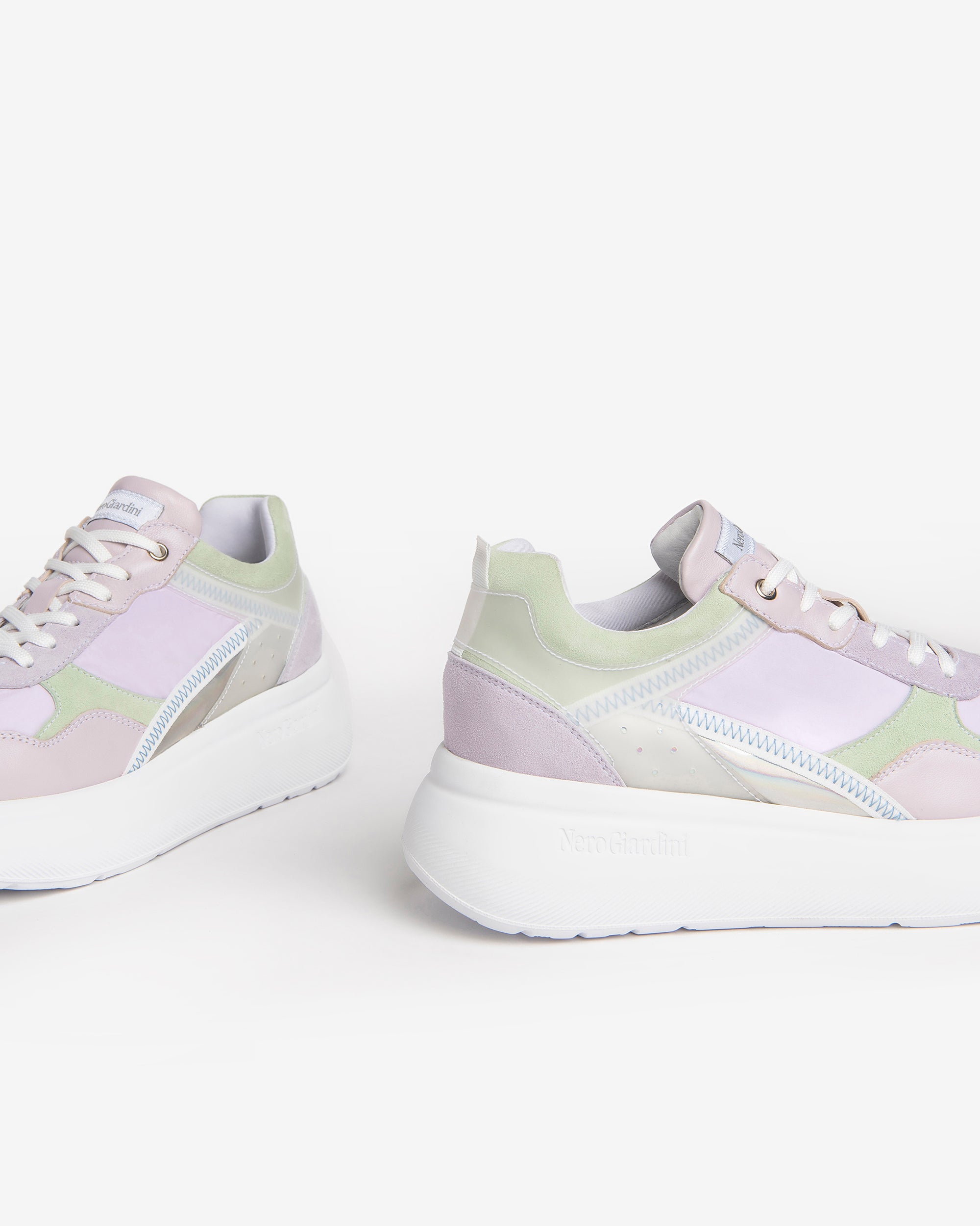 Sneakers Donna in Pelle e Camoscio