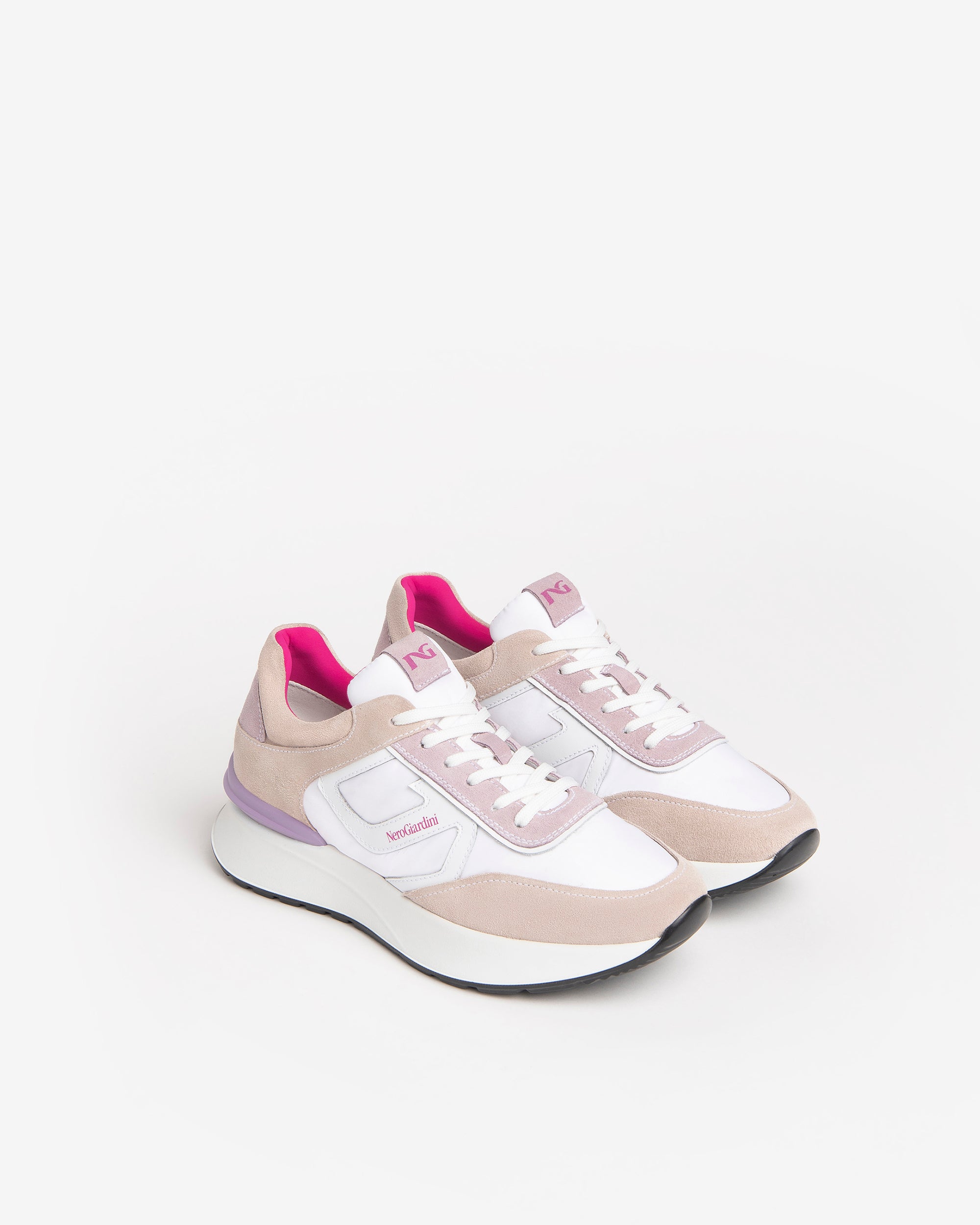 Sneakers Donna in Pelle e Camoscio