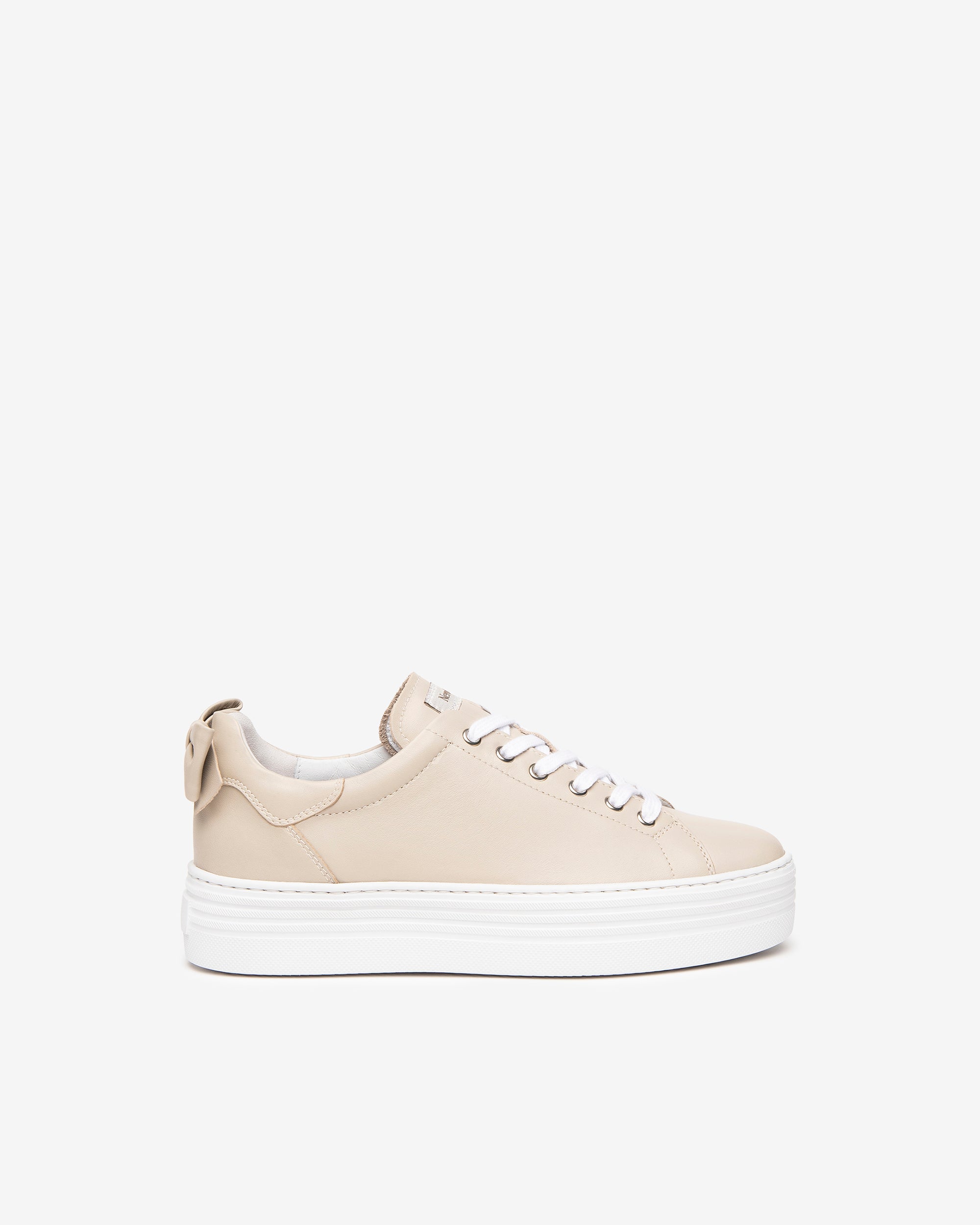 Sneakers de Mujer de Piel y Material Técnico
