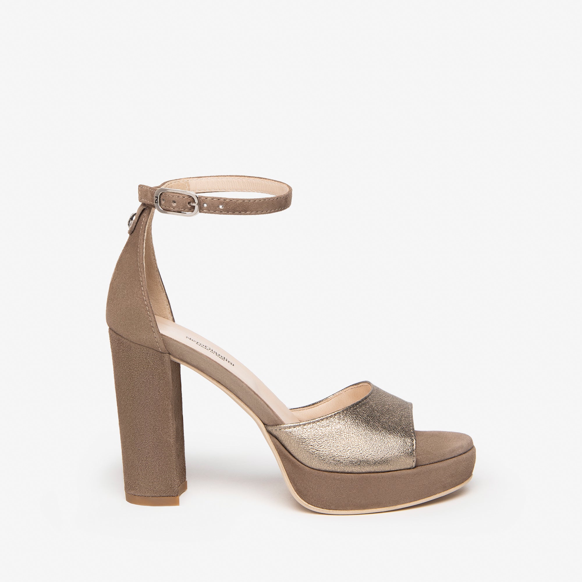 Sandali Donna in Pelle e Camoscio