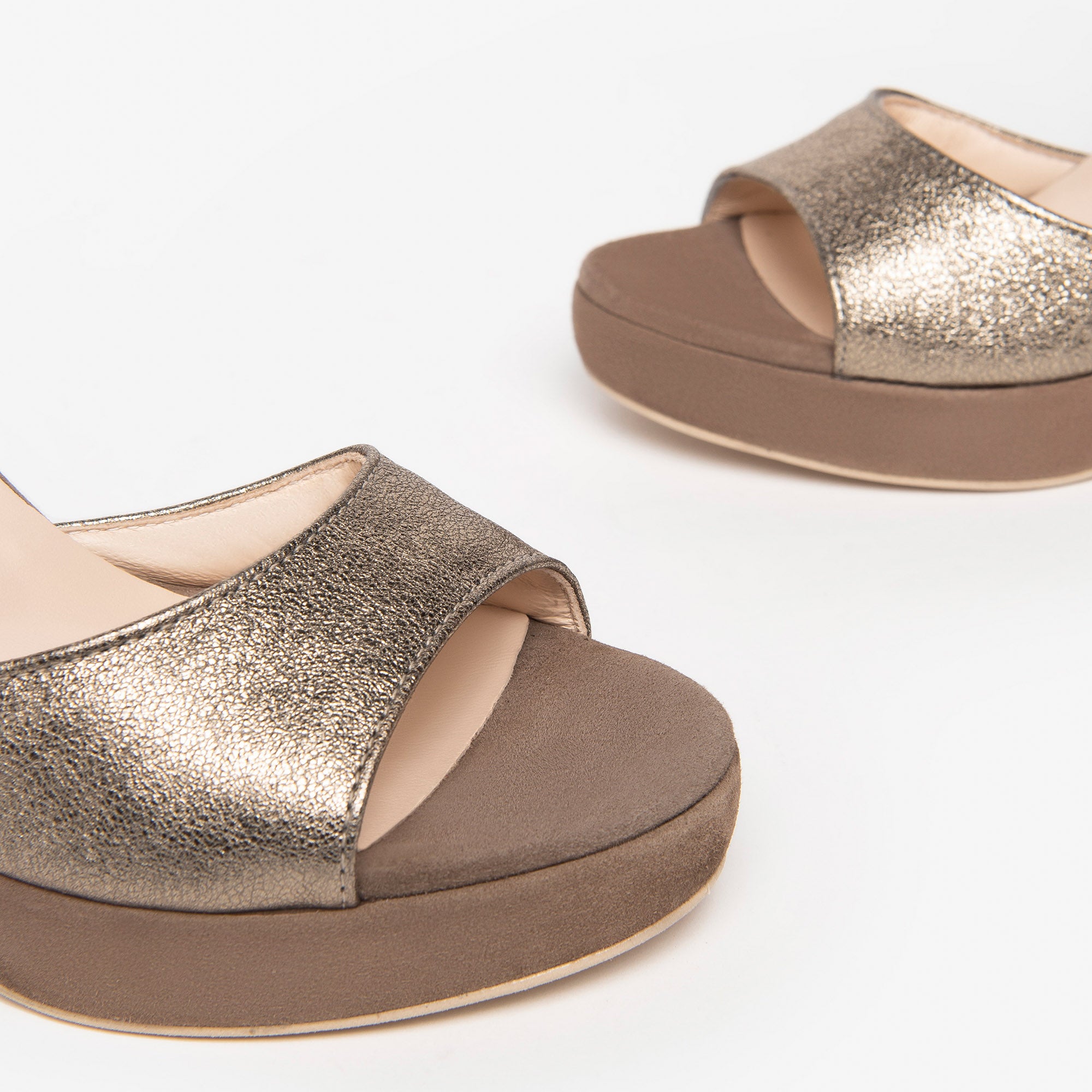 Sandali Donna in Pelle e Camoscio