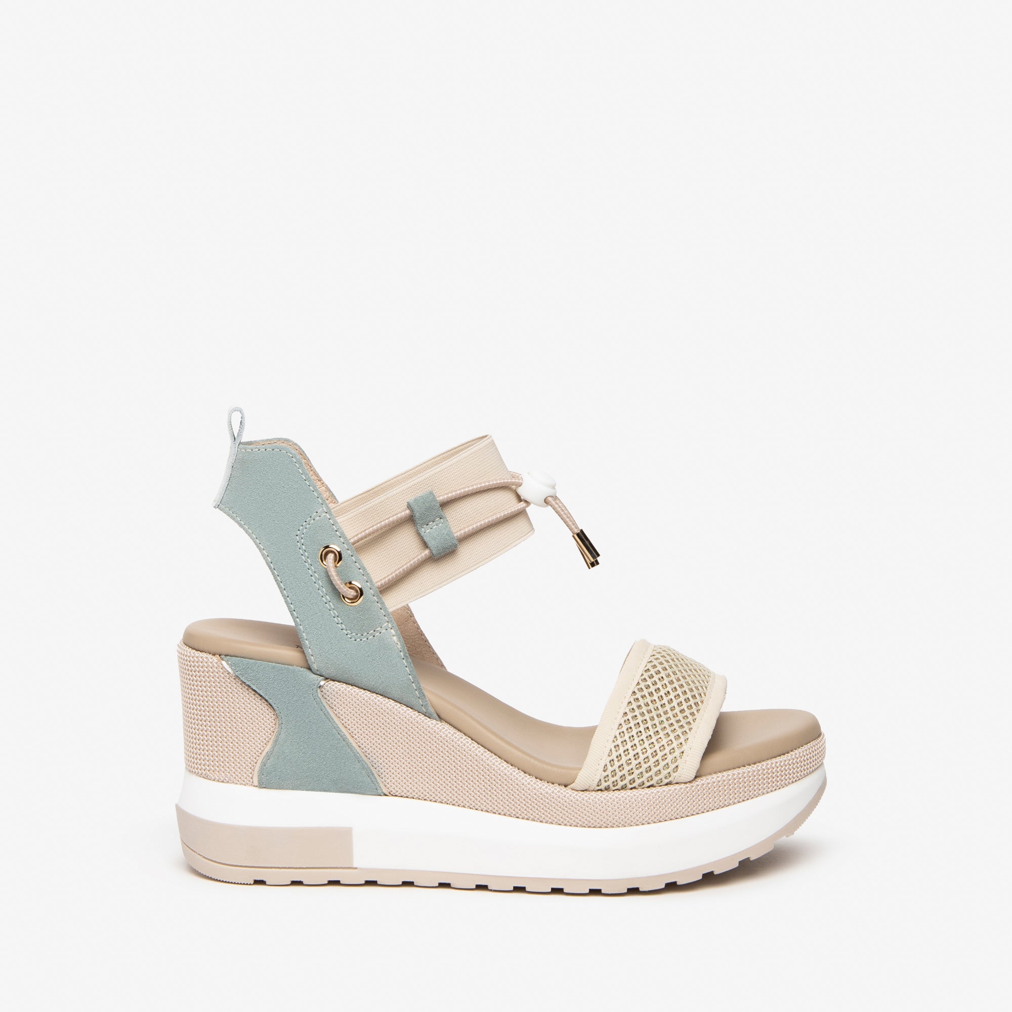 Sandali Donna in Pelle e Camoscio
