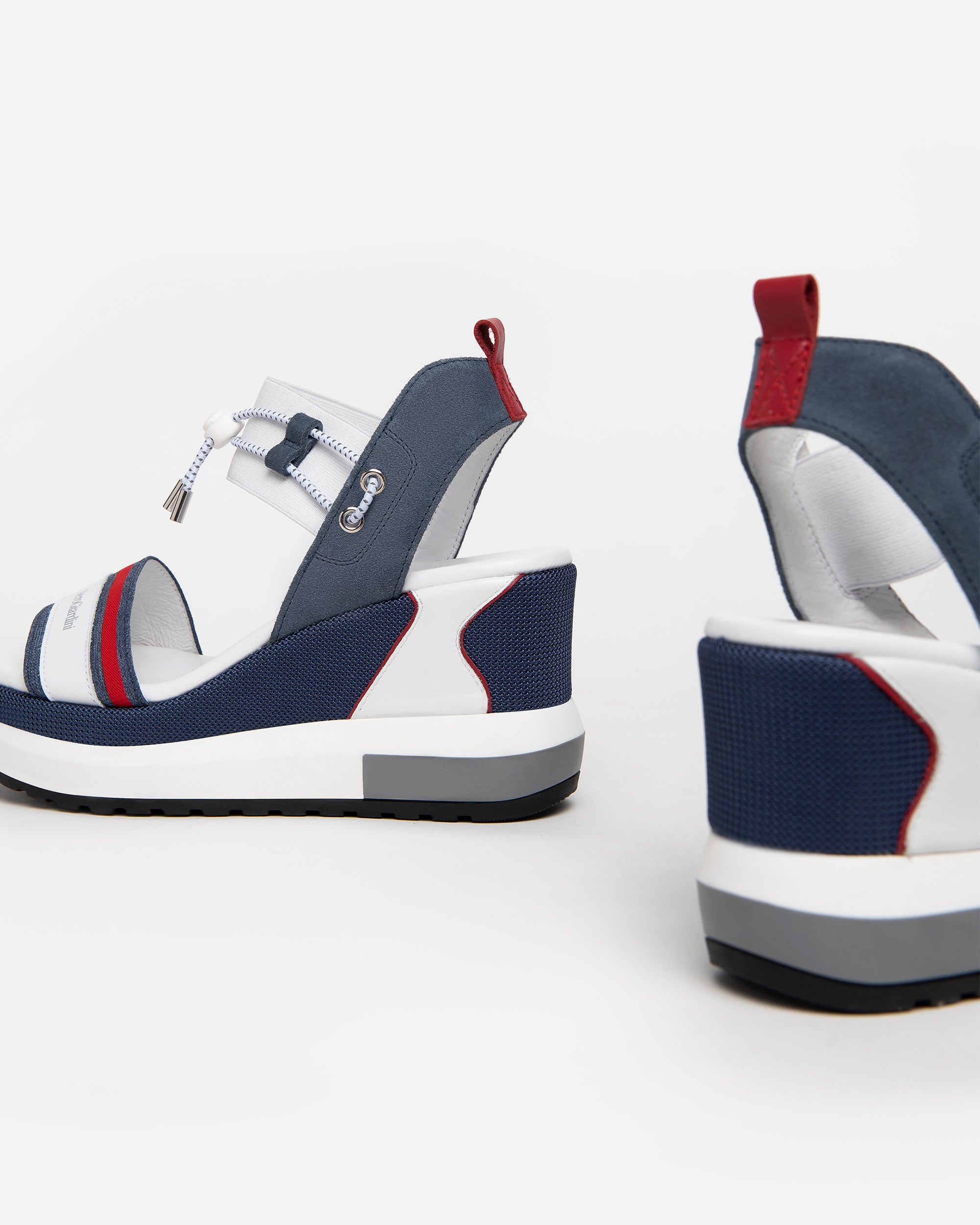 Sandali Donna in Pelle e Materiale Tecnico