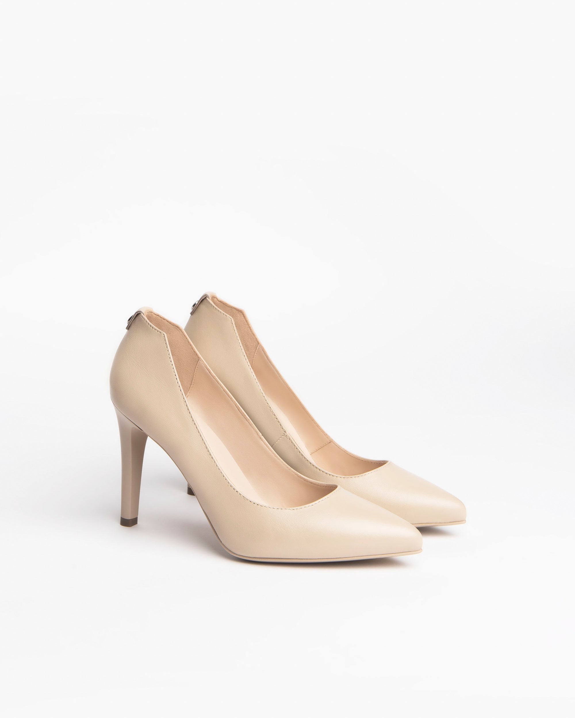 Damenpumps aus Leder