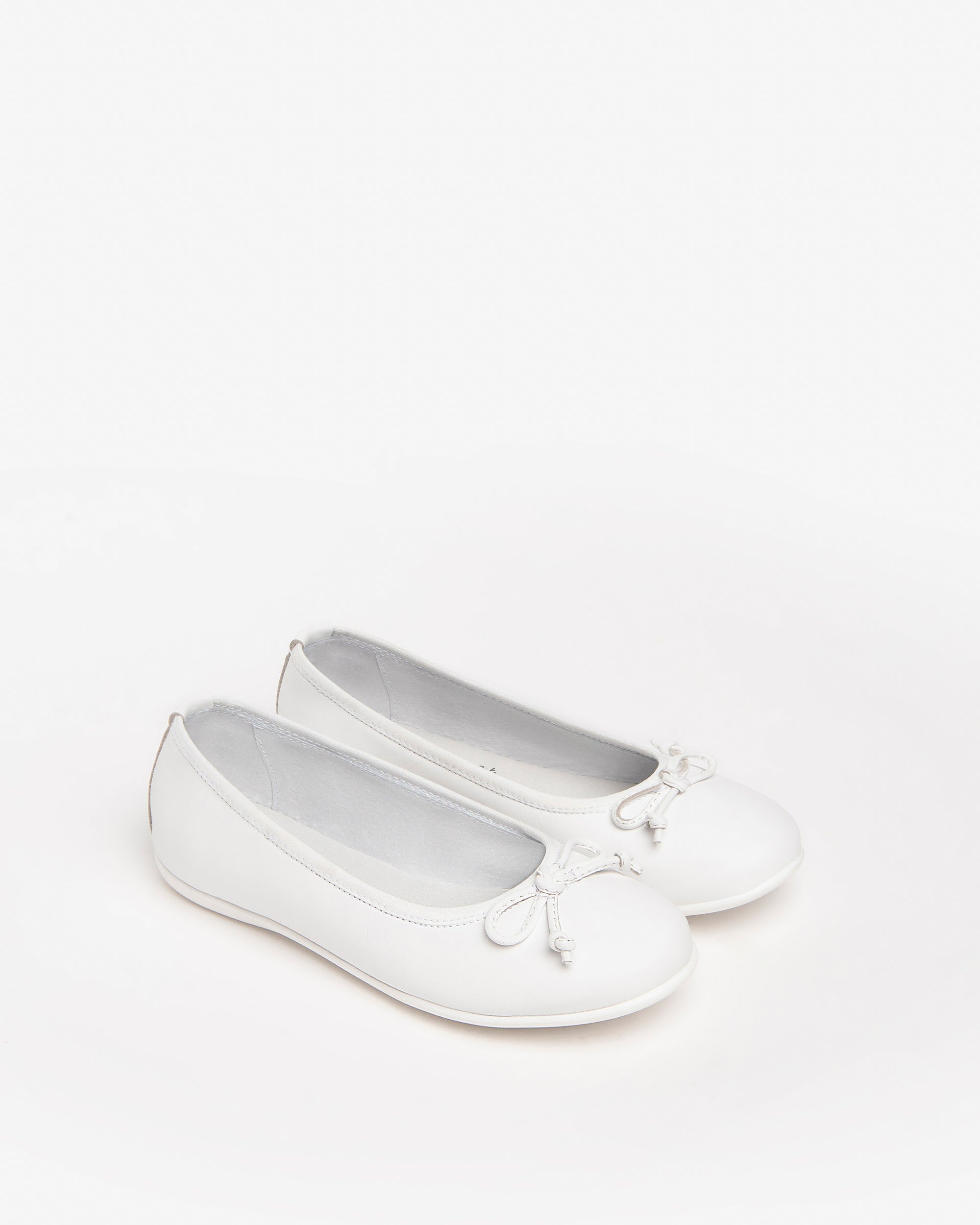 Teen Girls’ Leather Ballerina Shoes