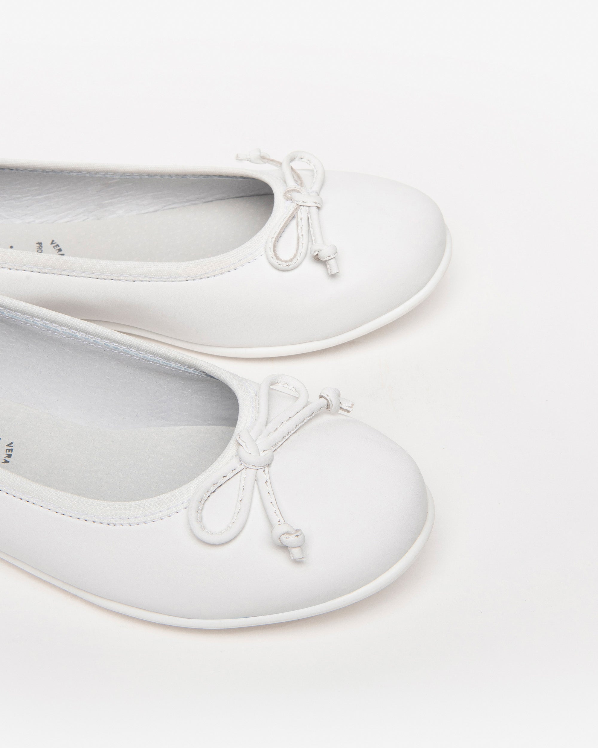Teen Girls’ Leather Ballerina Shoes