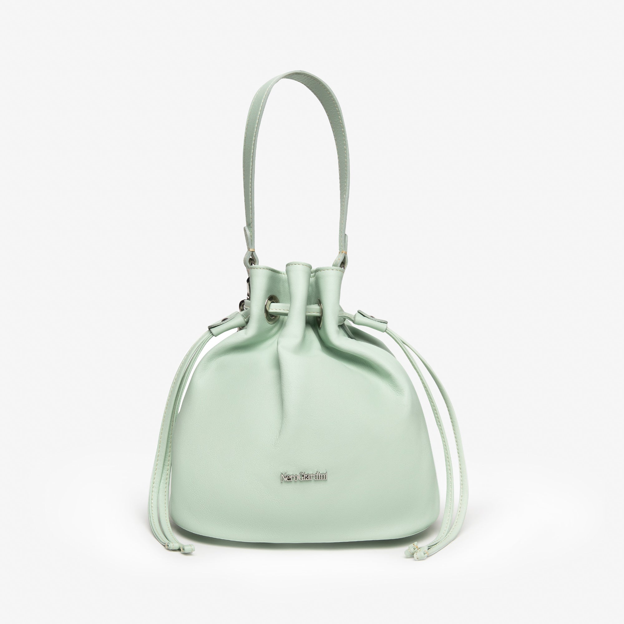 Borsa a Secchiello da Donna in Pelle