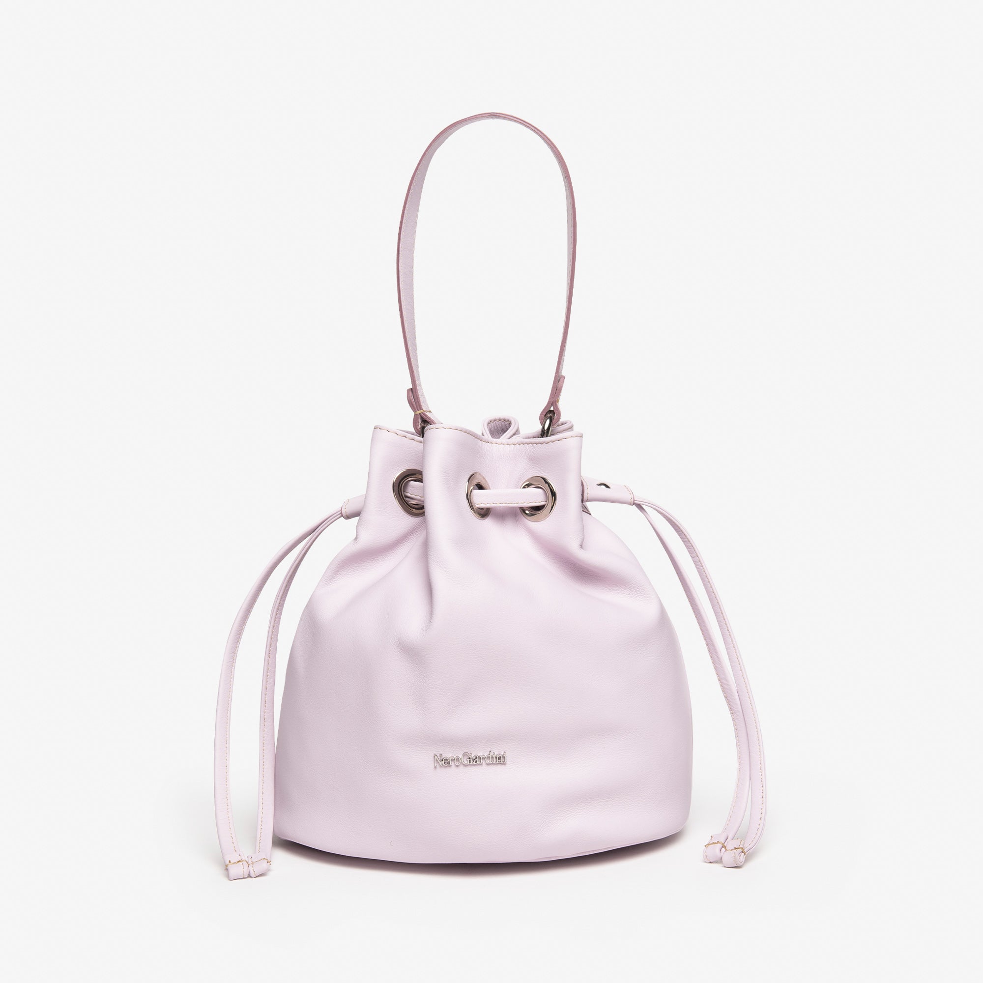 Borsa a Secchiello da Donna in Pelle