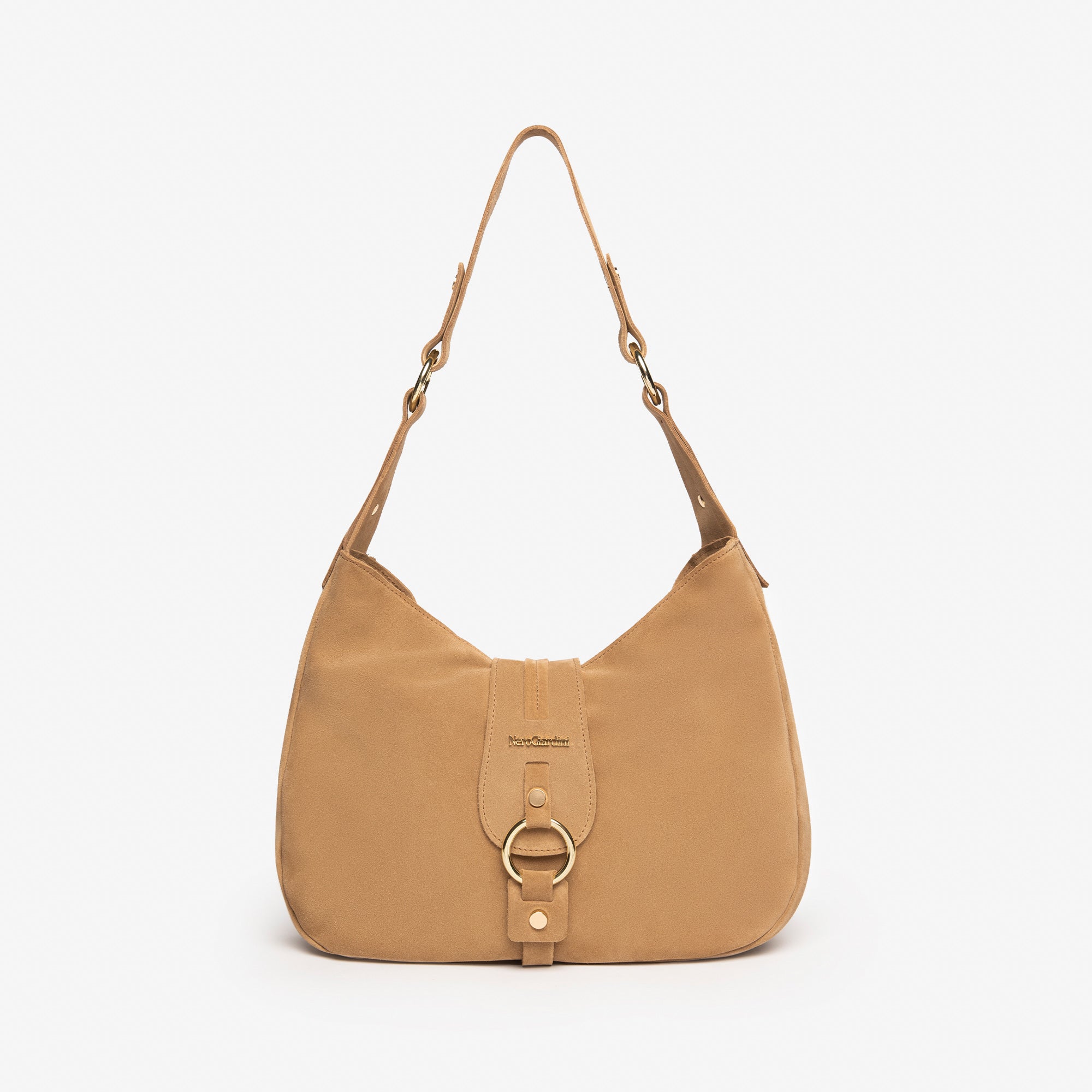 Borsa Hobo da Donna in Camoscio