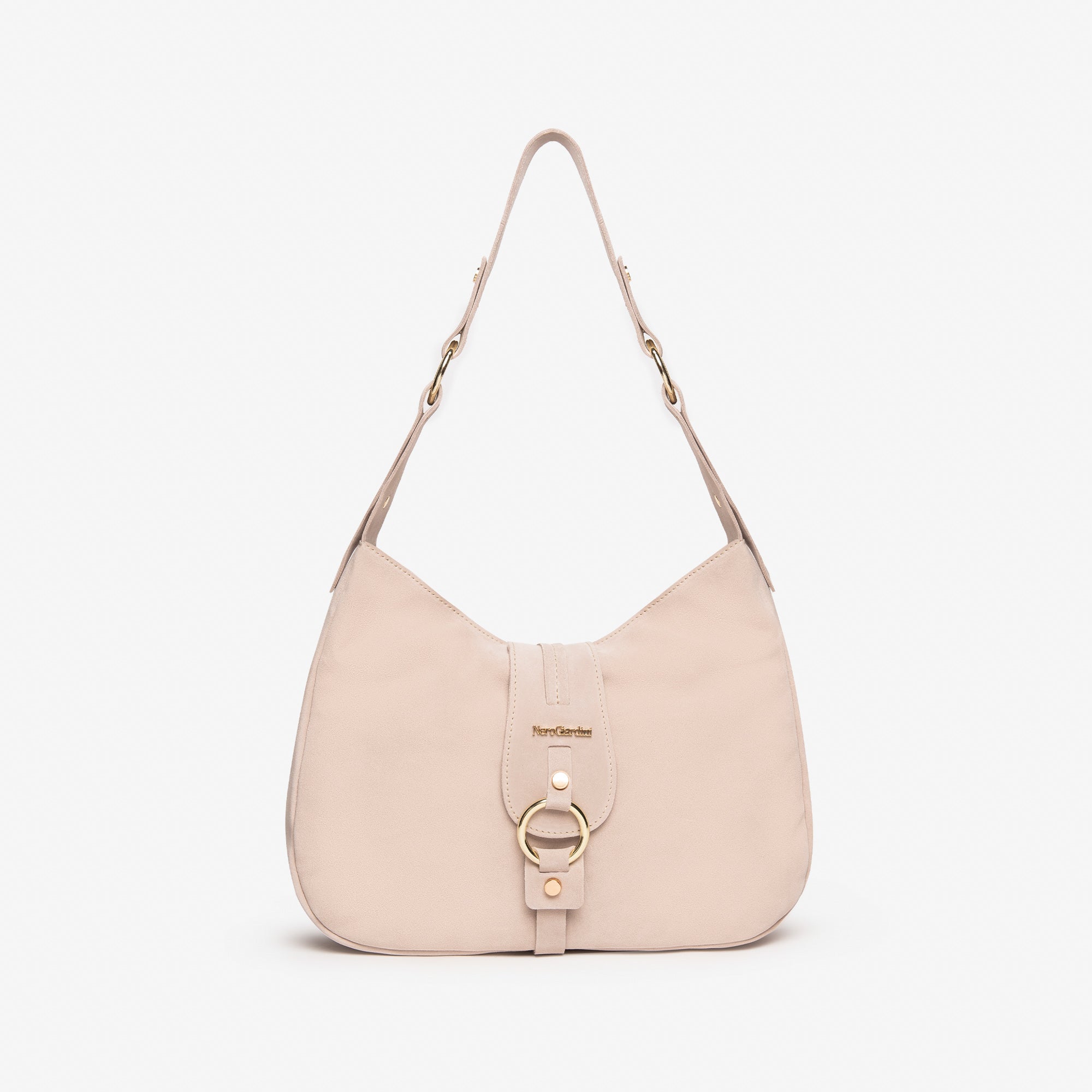 Borsa Hobo da Donna in Camoscio