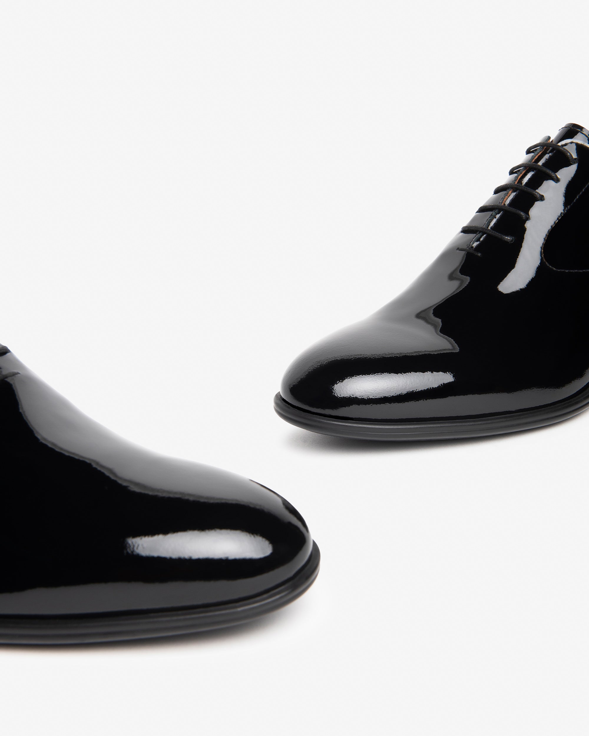 Men’s Patent Oxford Shoes