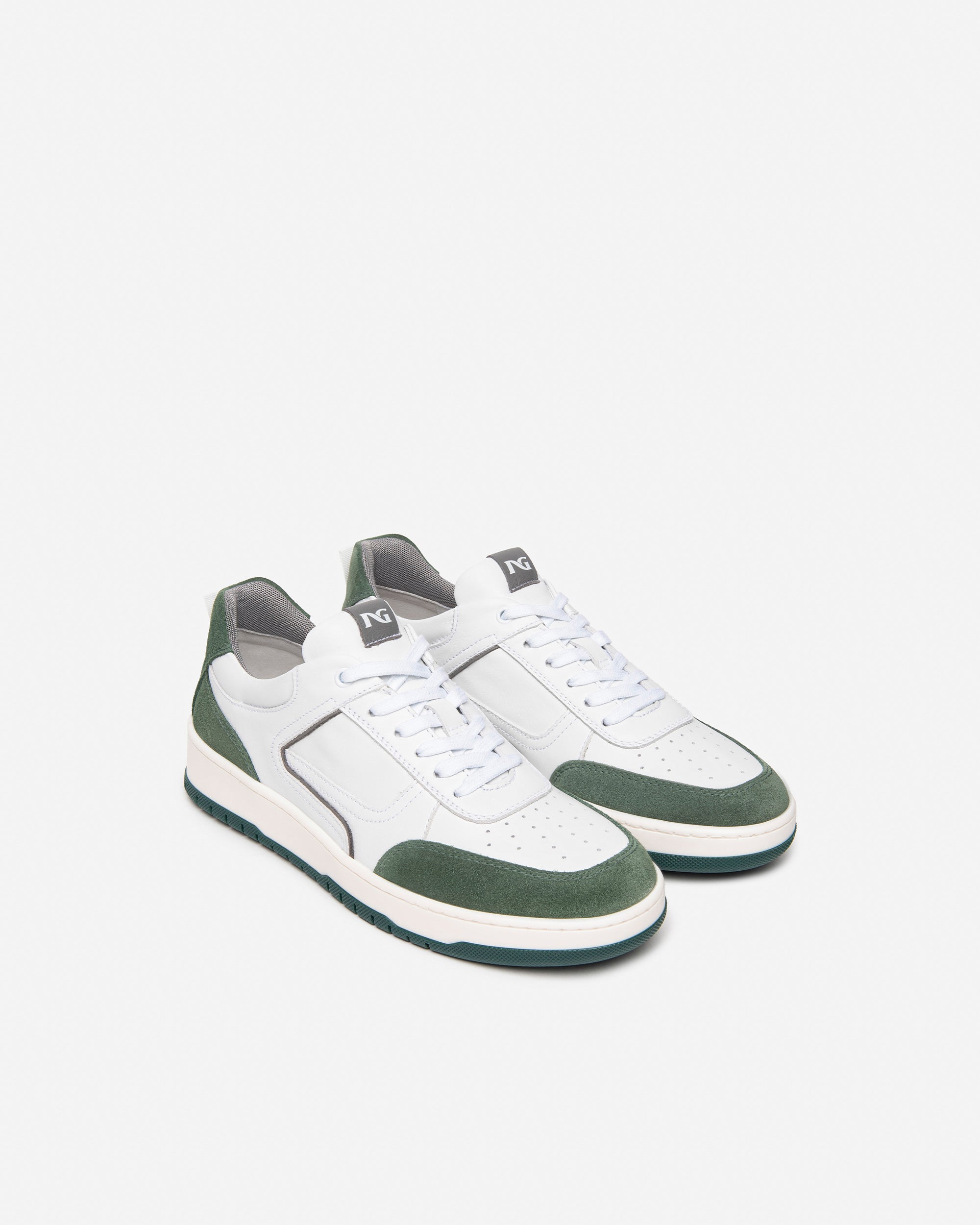 Sneakers Uomo in Pelle e Camoscio