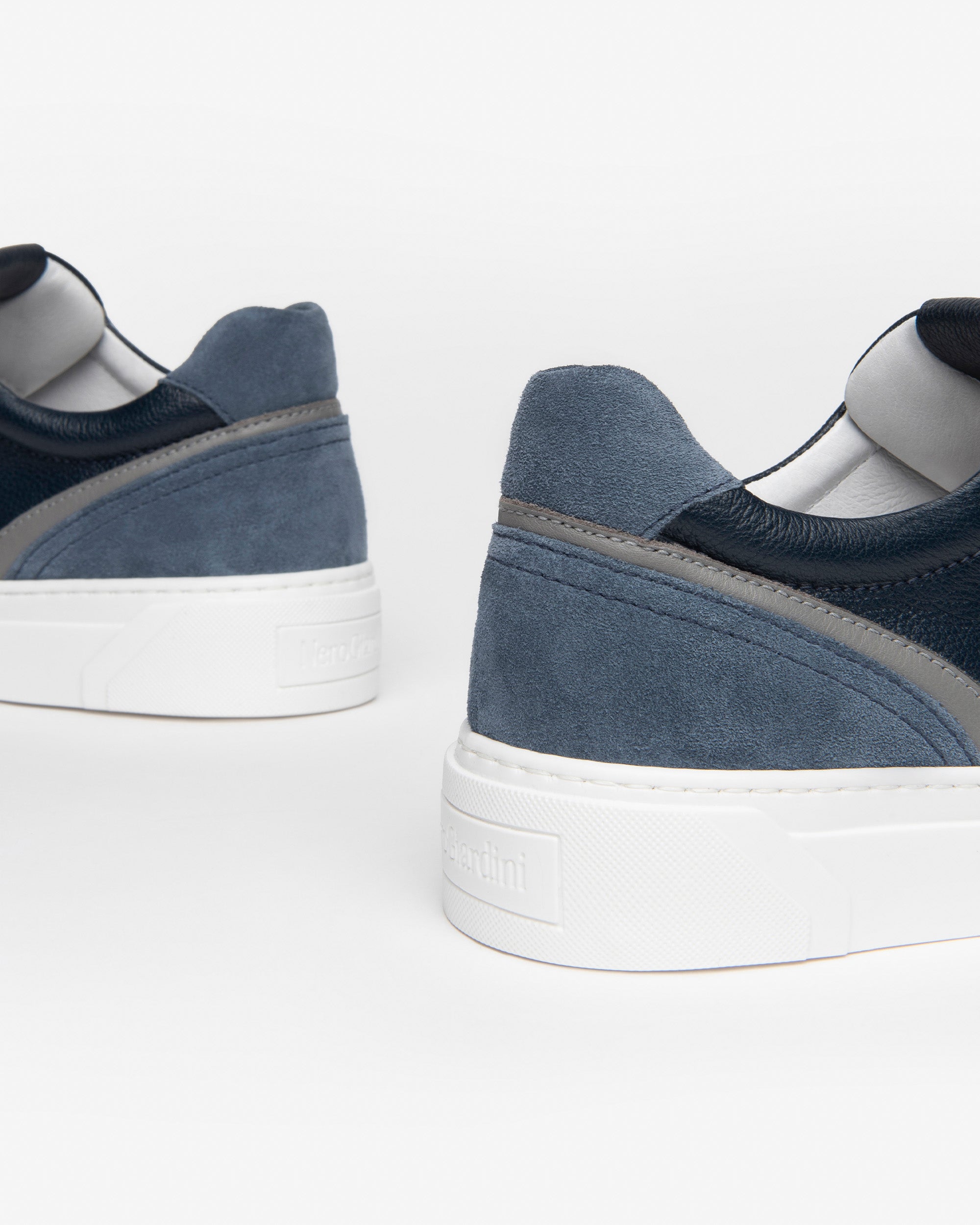 Sneakers Uomo in Pelle e Camoscio