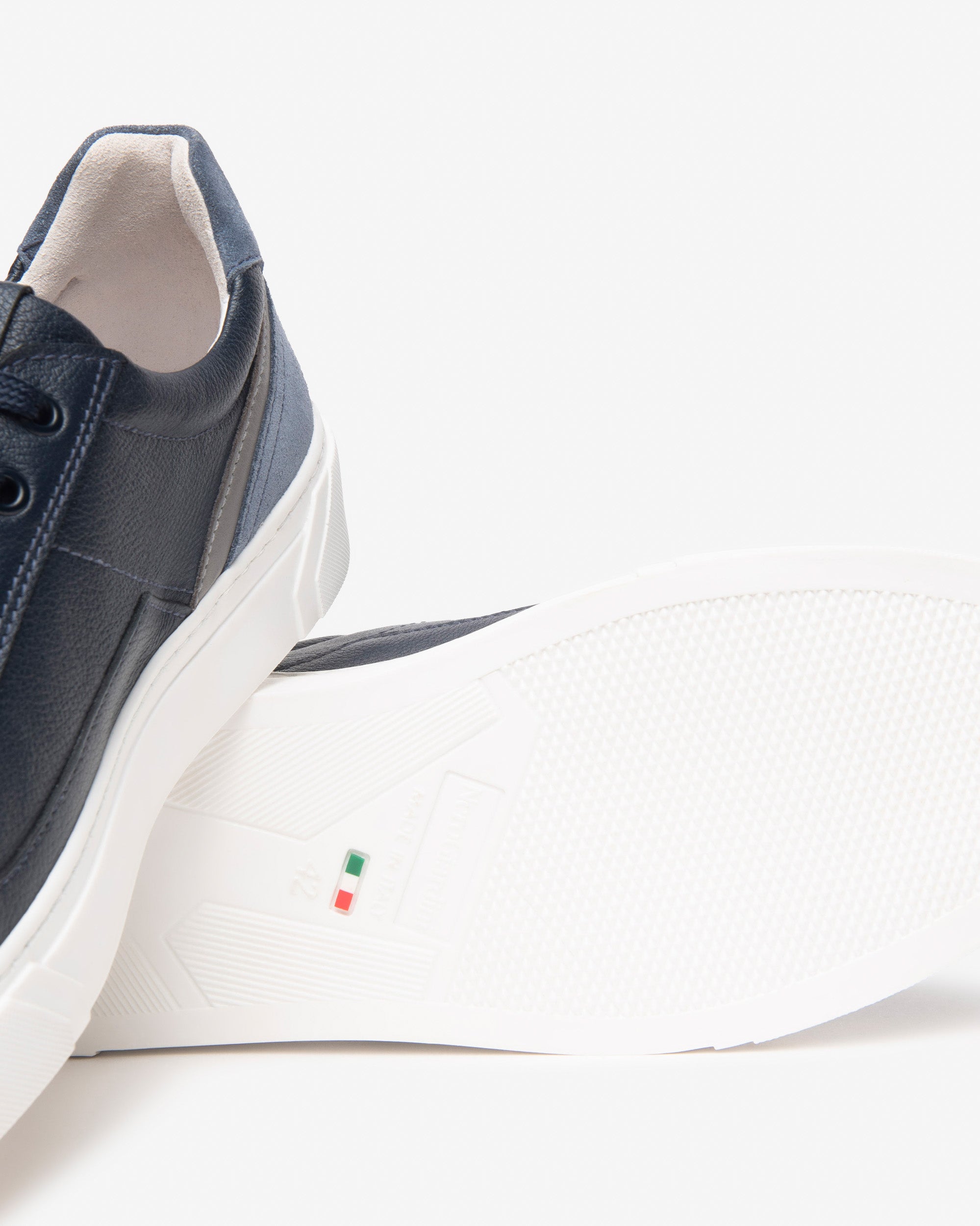Sneakers Uomo in Pelle e Camoscio