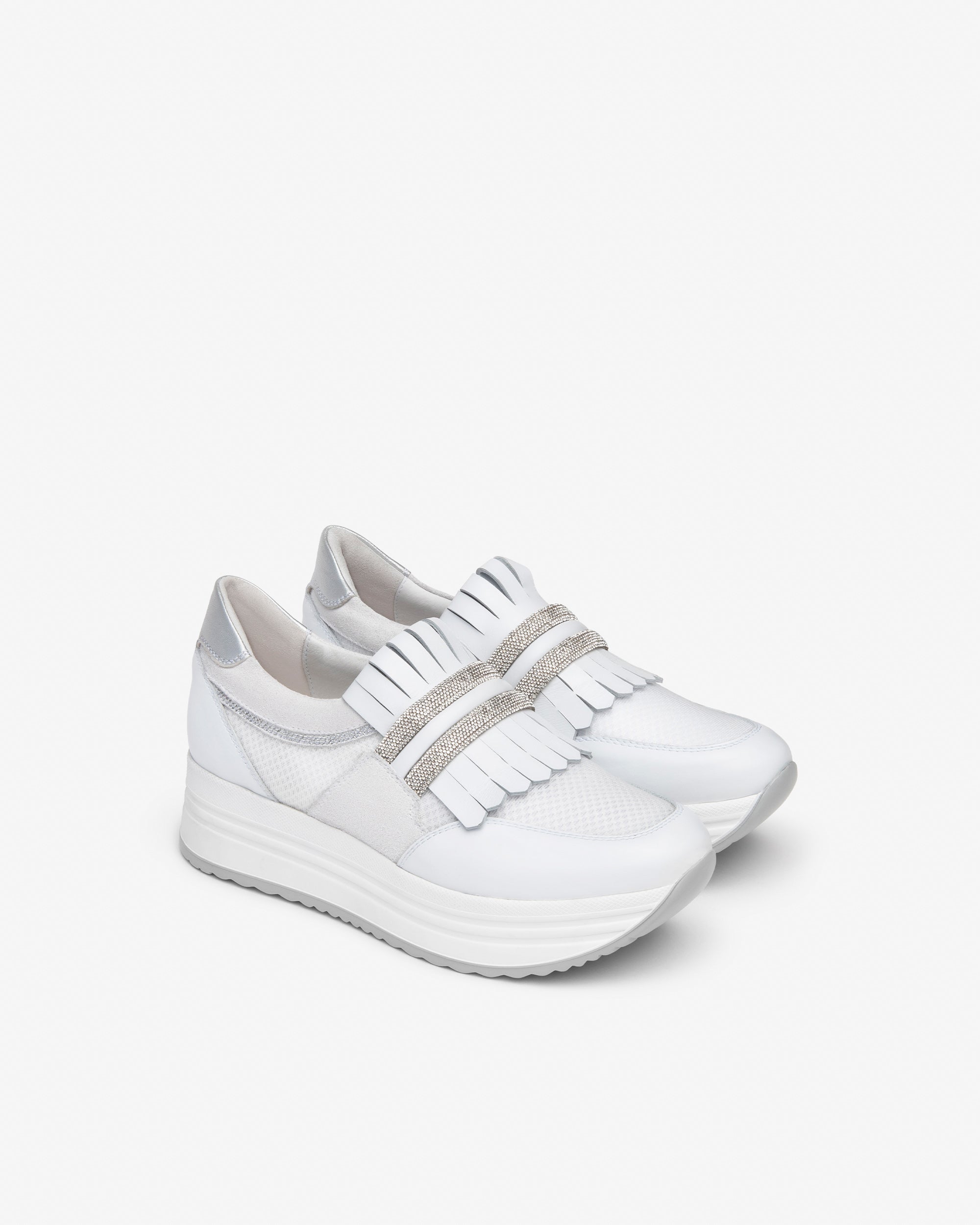 Sneakers Donna in Pelle e Camoscio