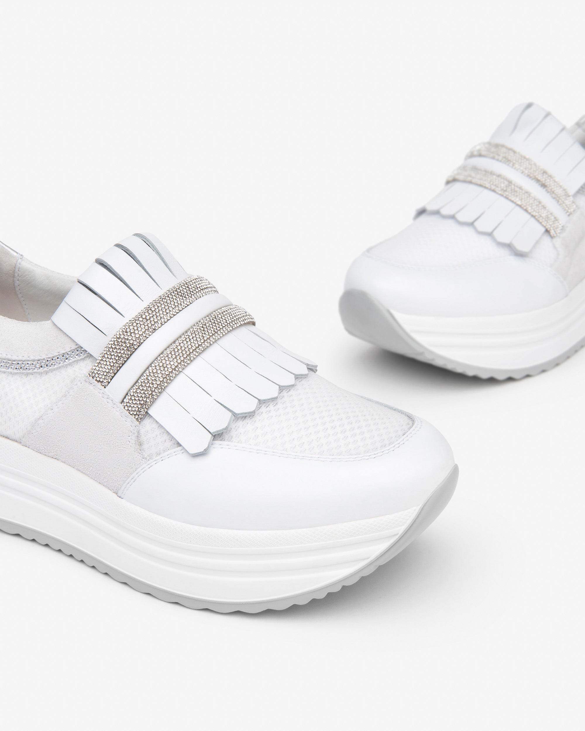 Sneakers Donna in Pelle e Camoscio