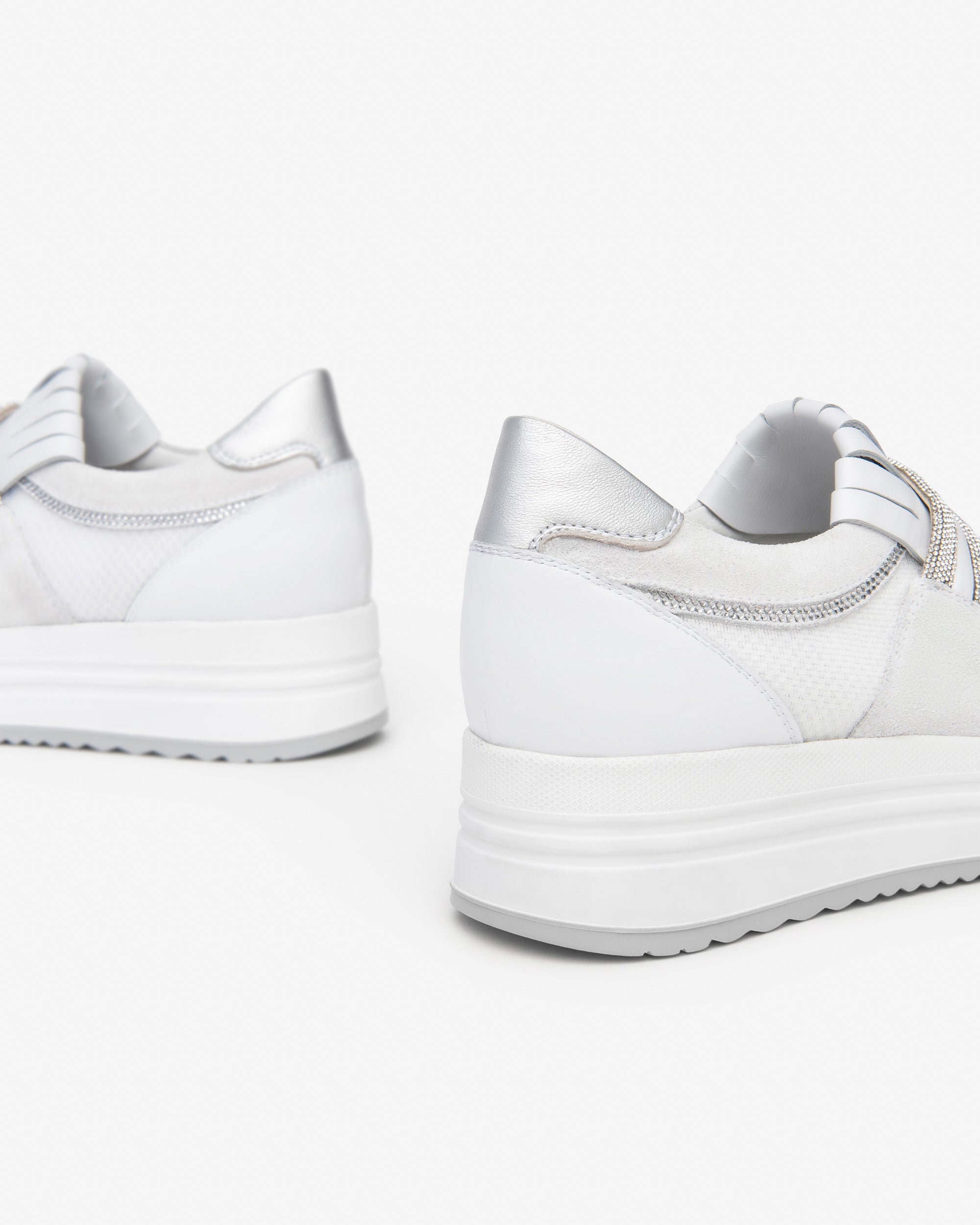 Sneakers Donna in Pelle e Camoscio