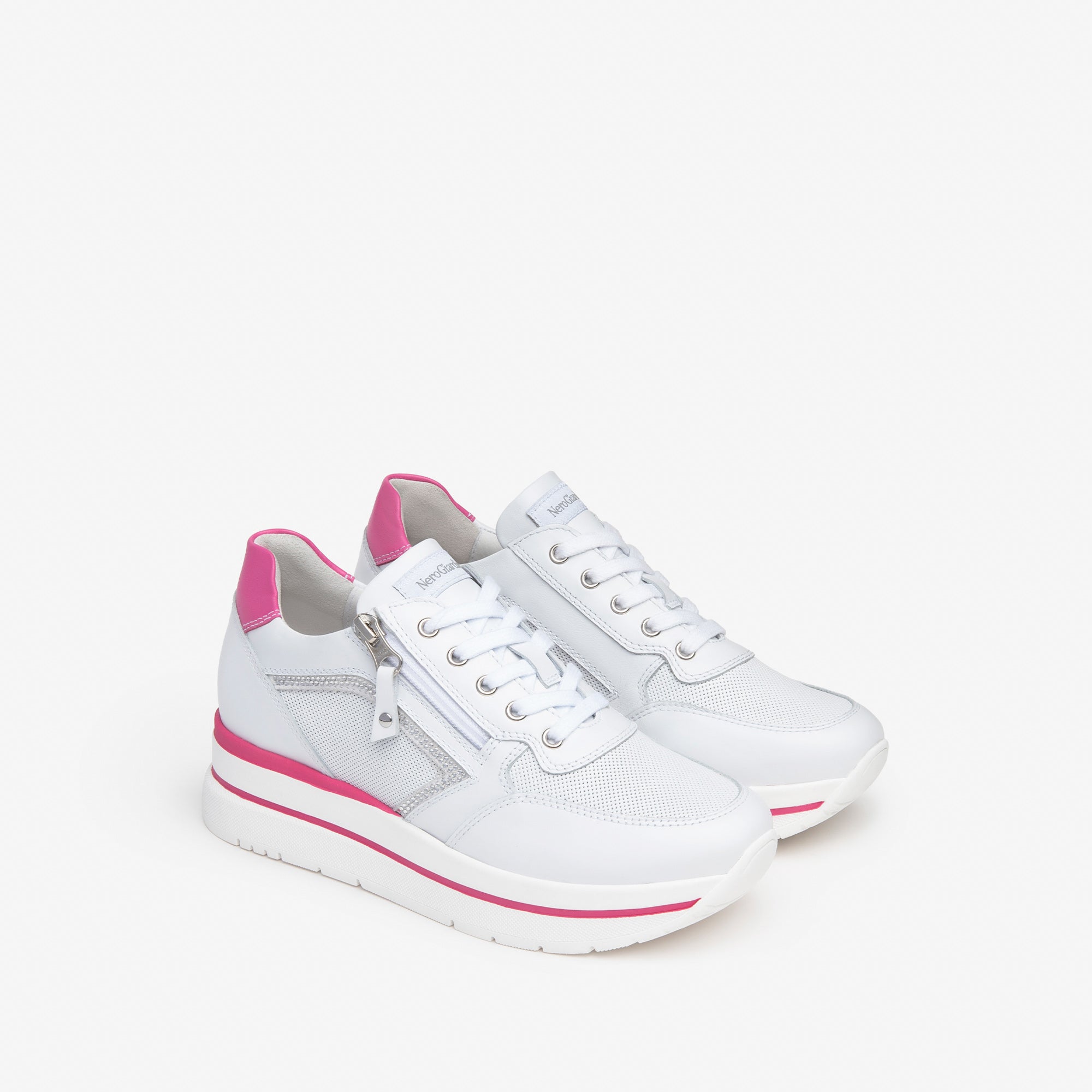 Sneakers Donna in Pelle e Suede