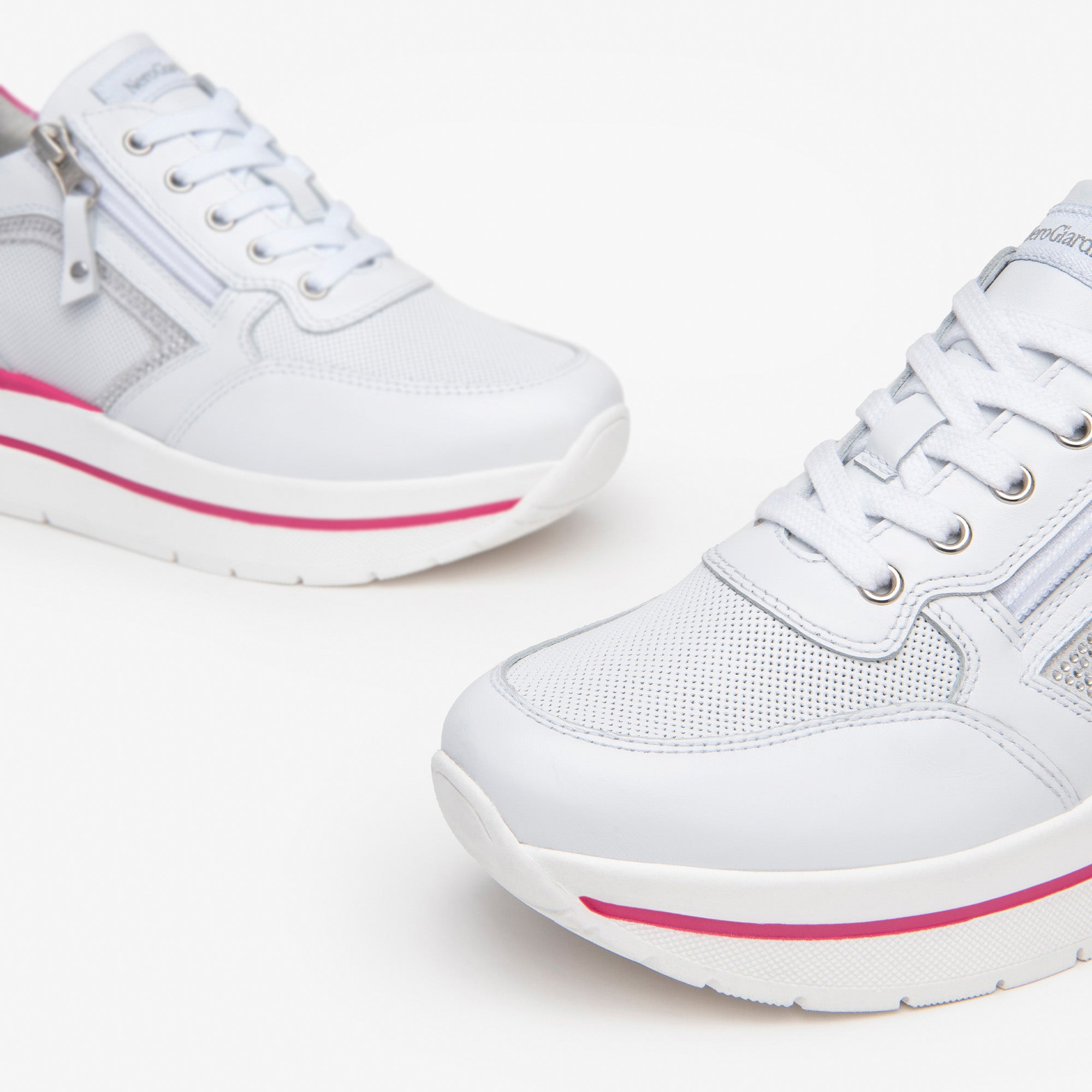 Sneakers Donna in Pelle e Suede