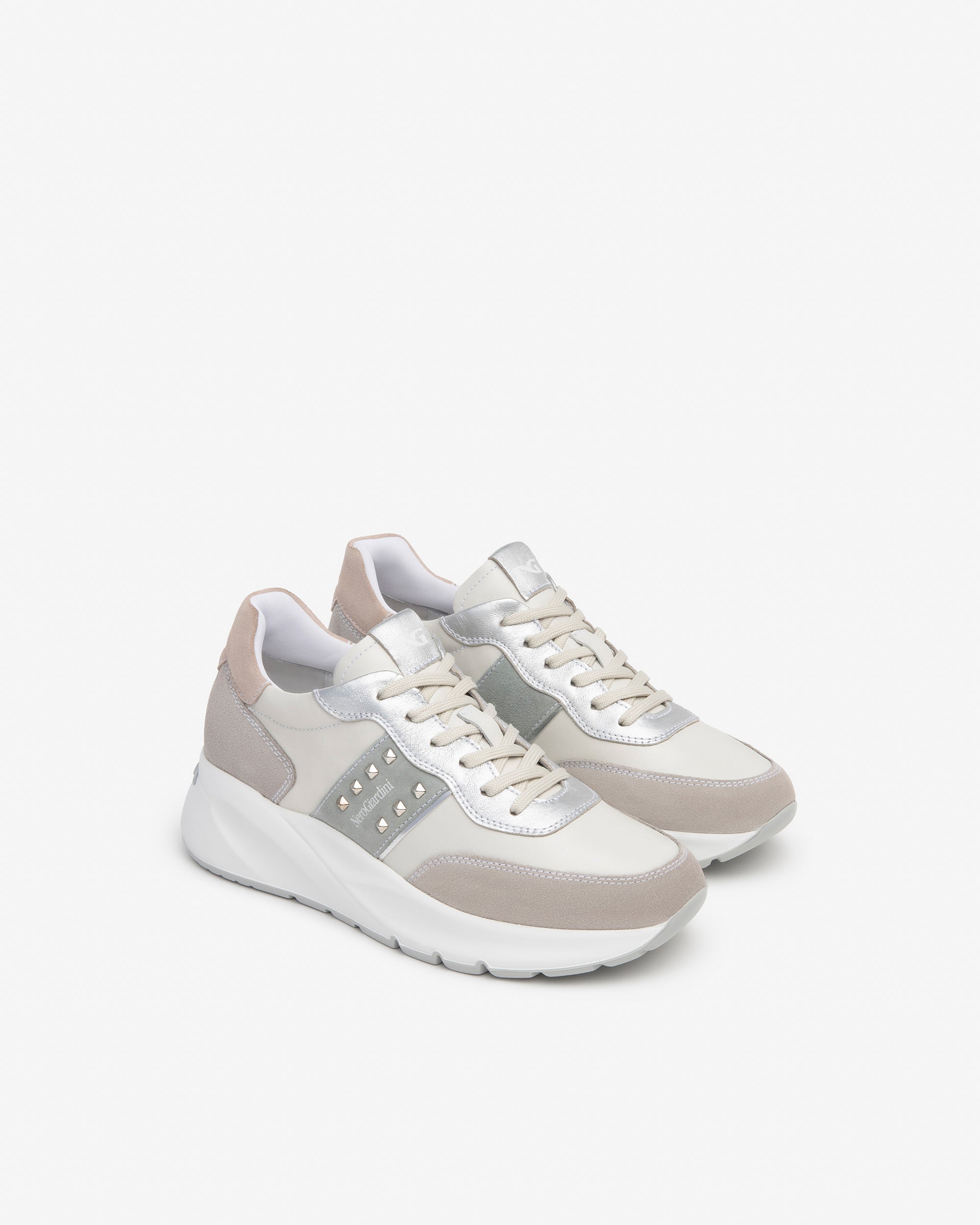 Sneakers Donna in Pelle e Camoscio