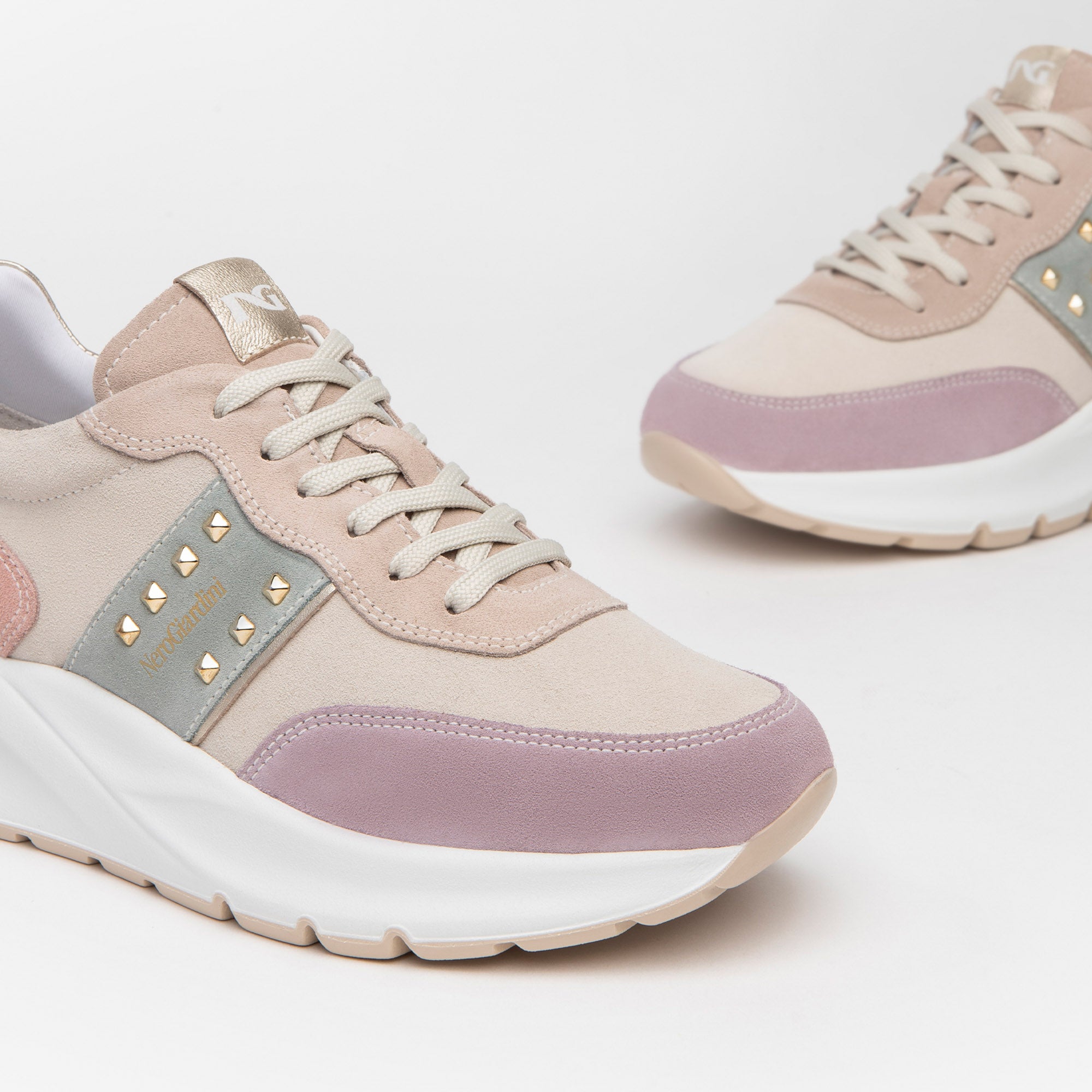 Sneakers Donna in Pelle e Suede
