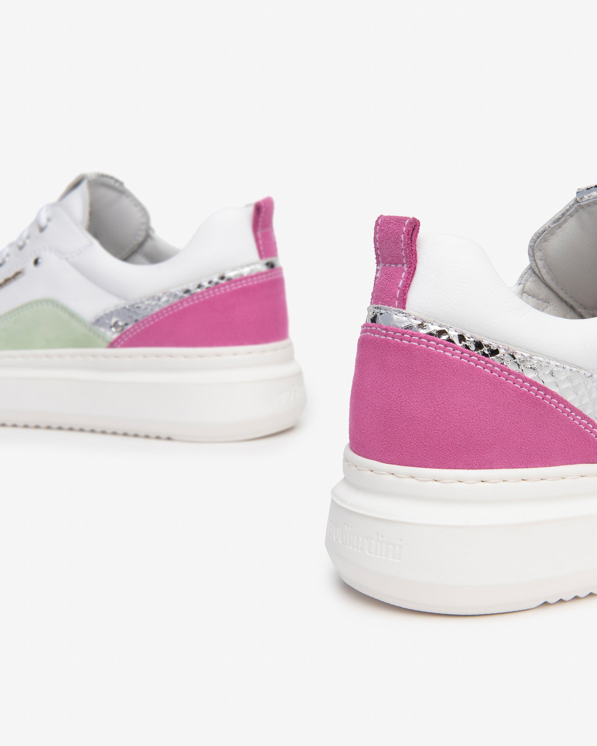 Sneakers Donna in Pelle e Camoscio