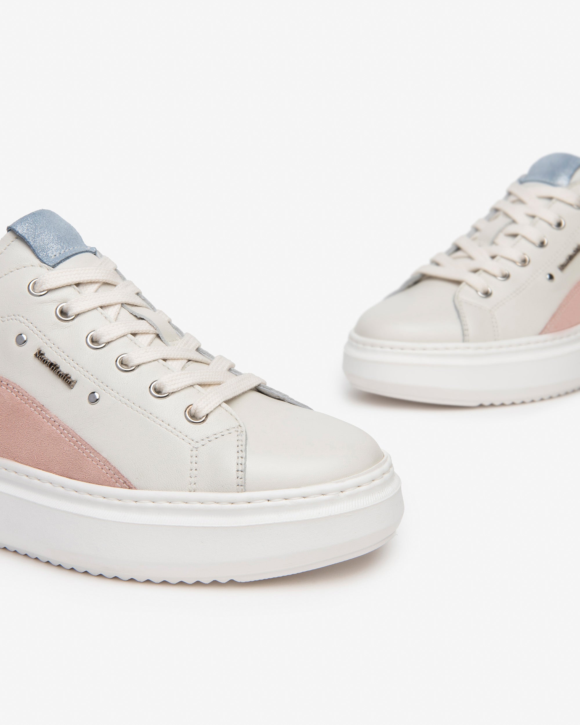 Sneakers Donna in Pelle e Camoscio