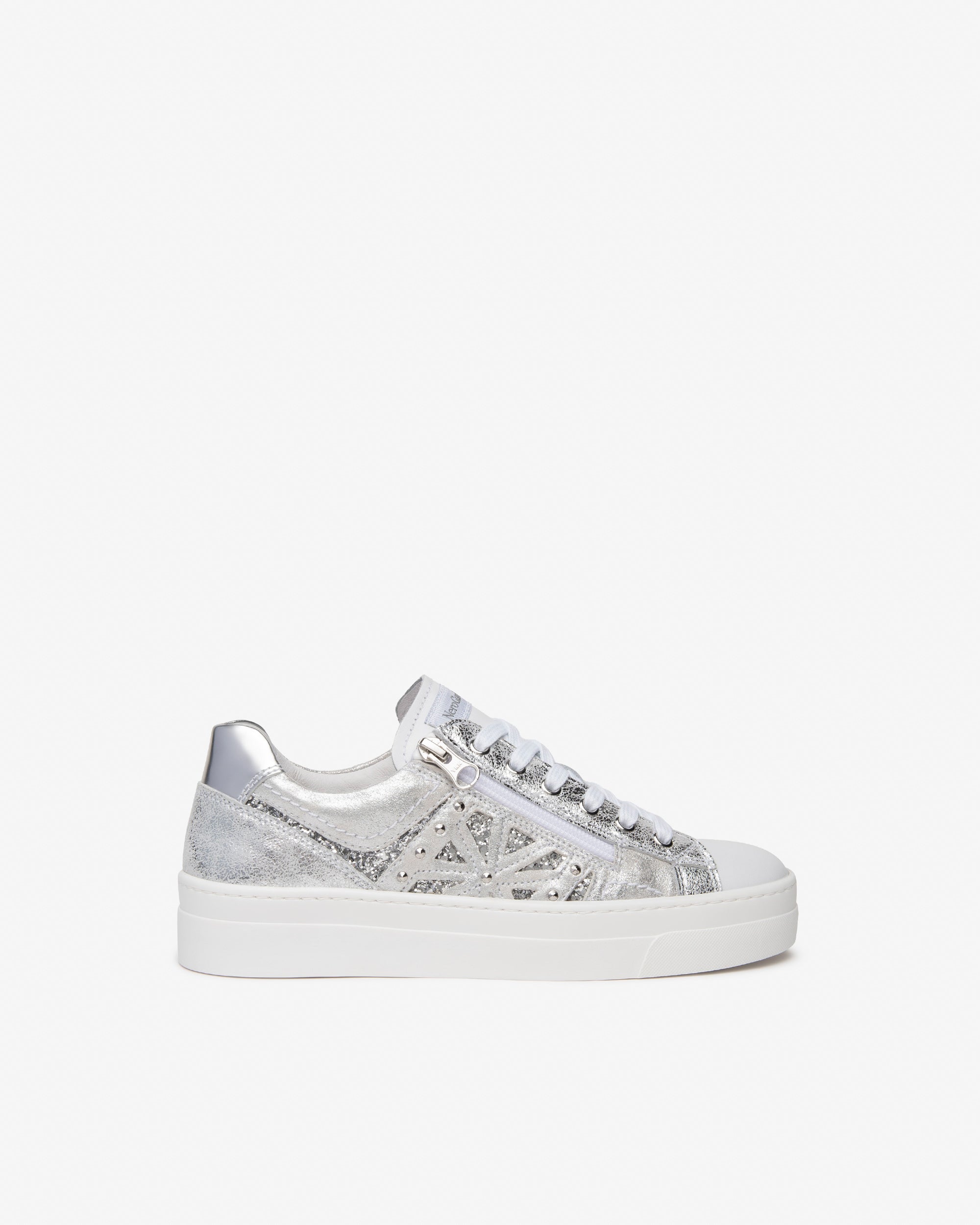Sneakers Donna in Pelle e Materiale Tecnico