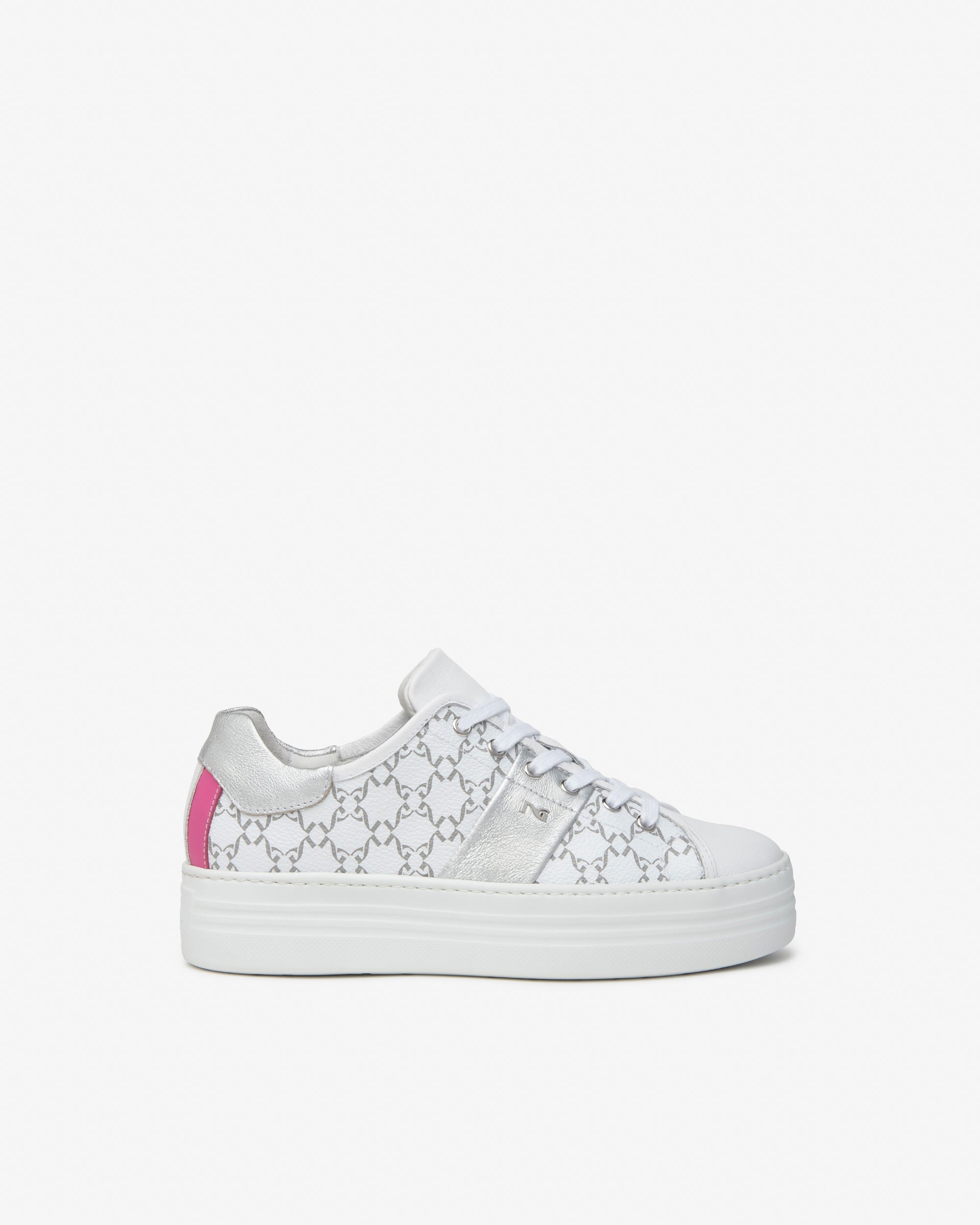 Sneakers Donna in Pelle e Materiale Tecnico