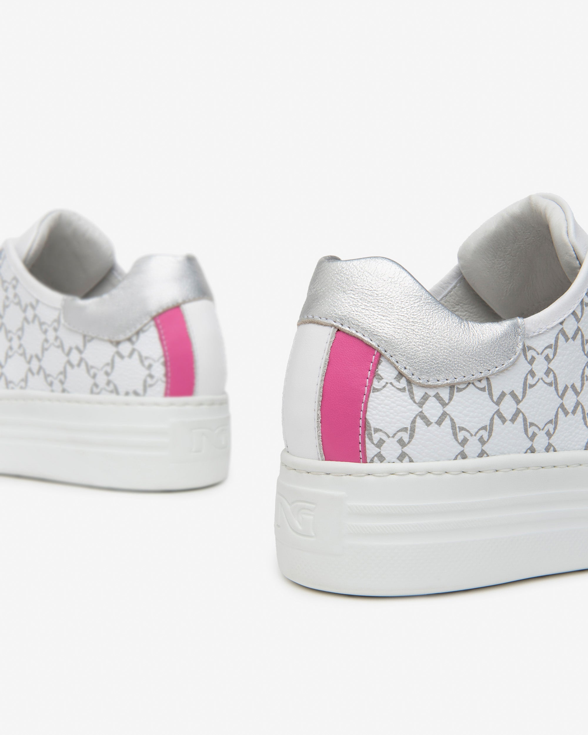 Sneakers Donna in Pelle e Materiale Tecnico