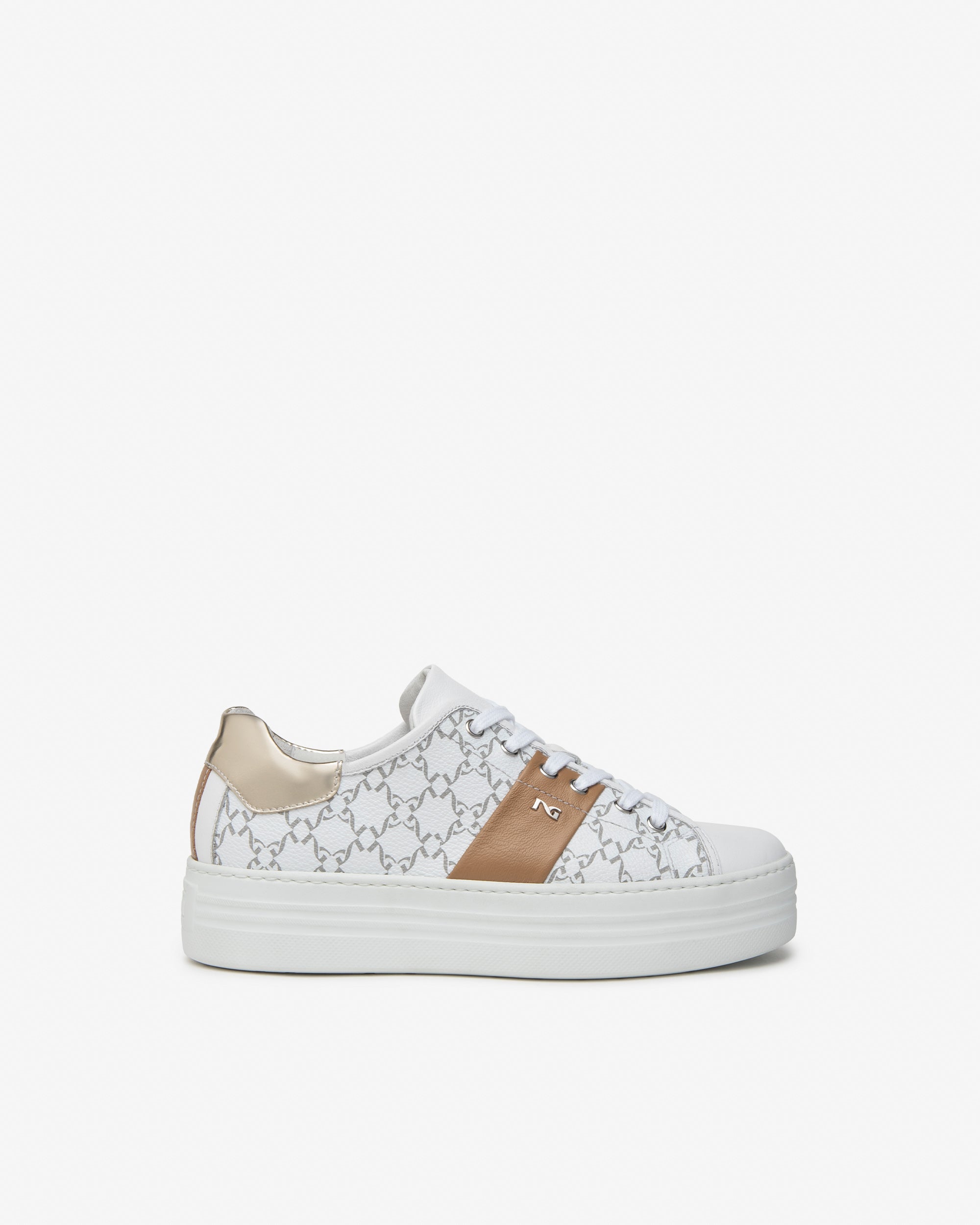 Sneakers Donna in Pelle e Materiale Tecnico
