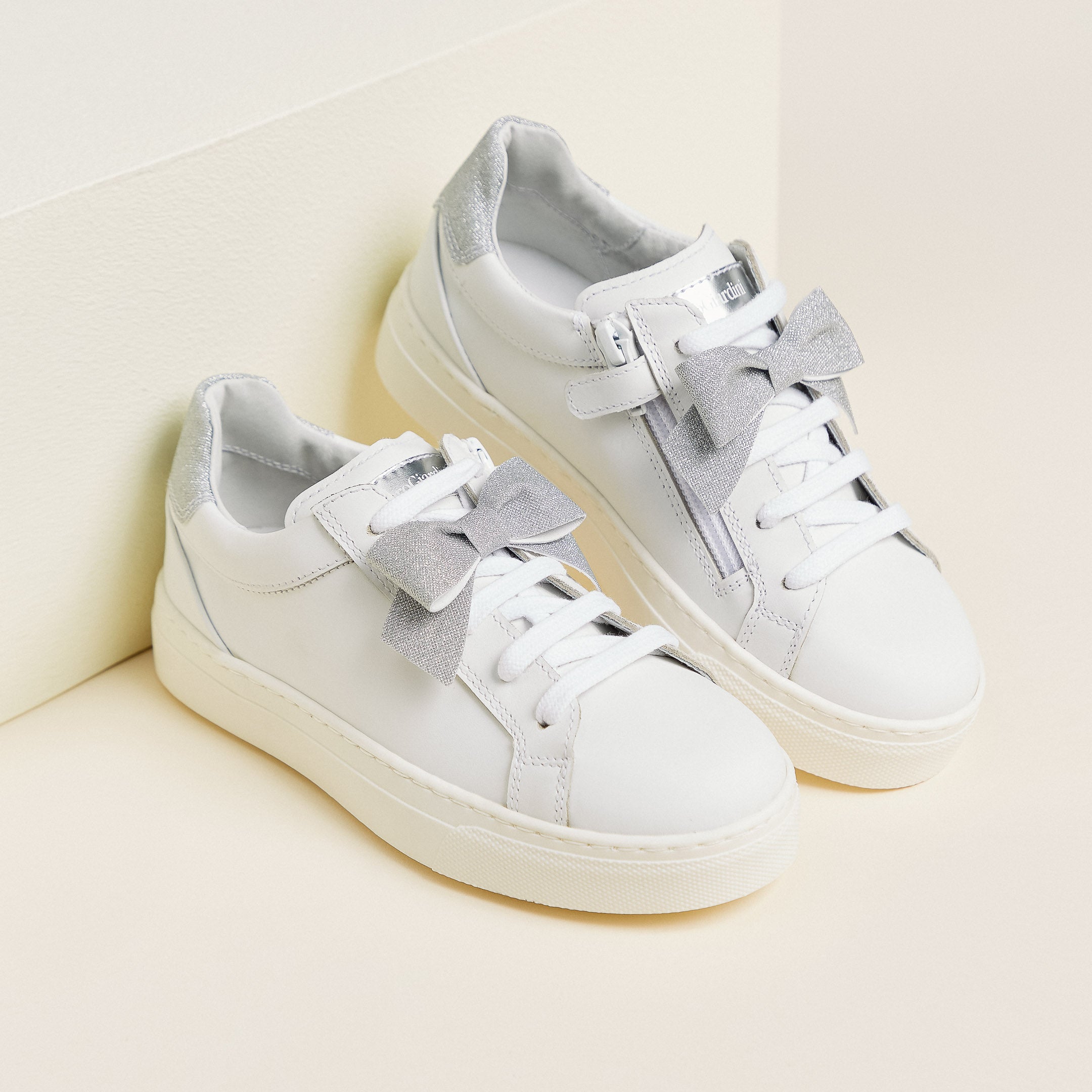 Sneakers Teen da Ragazza in Pelle e Materiale Tecnico