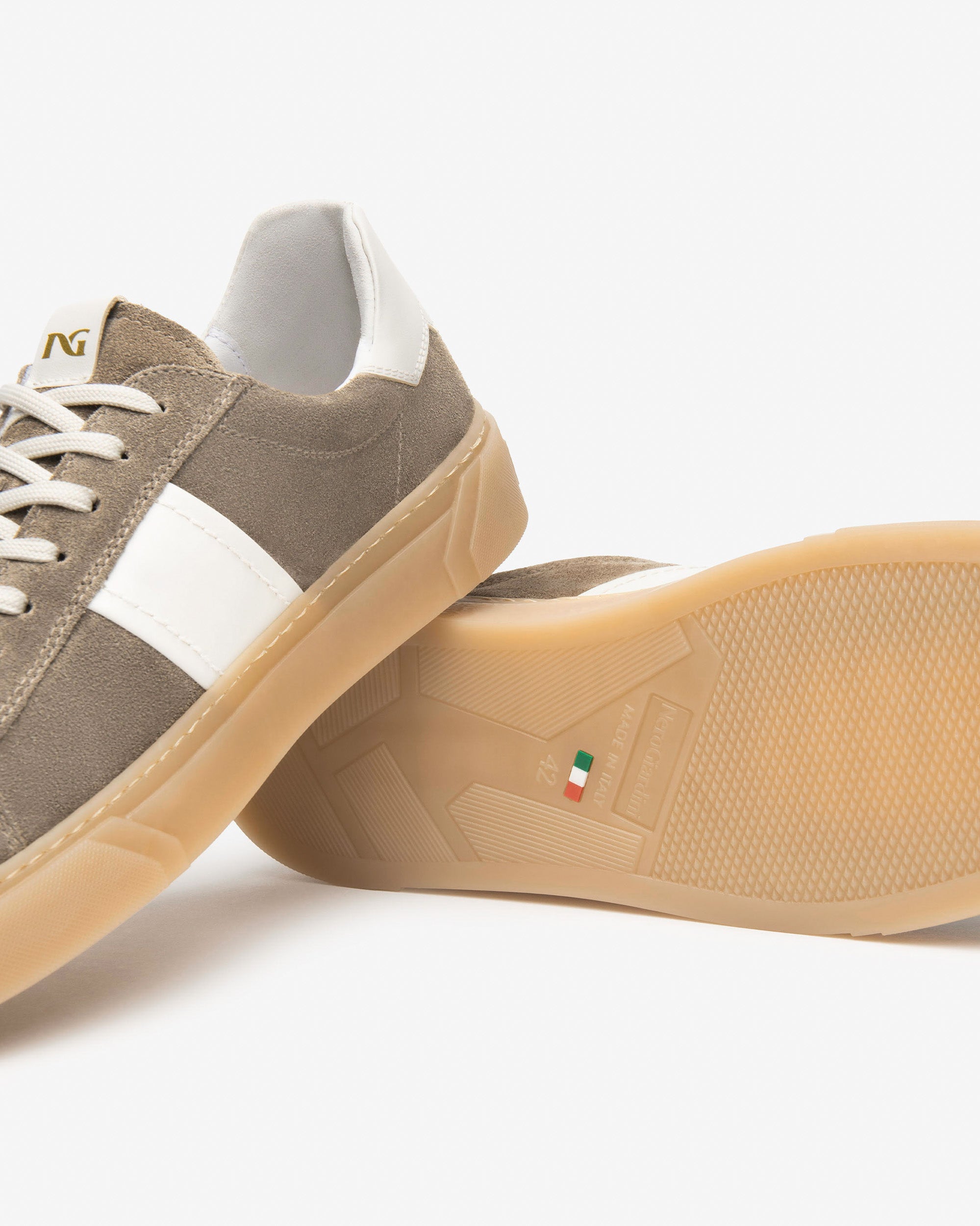 Men’s Leather and Suede Sneakers