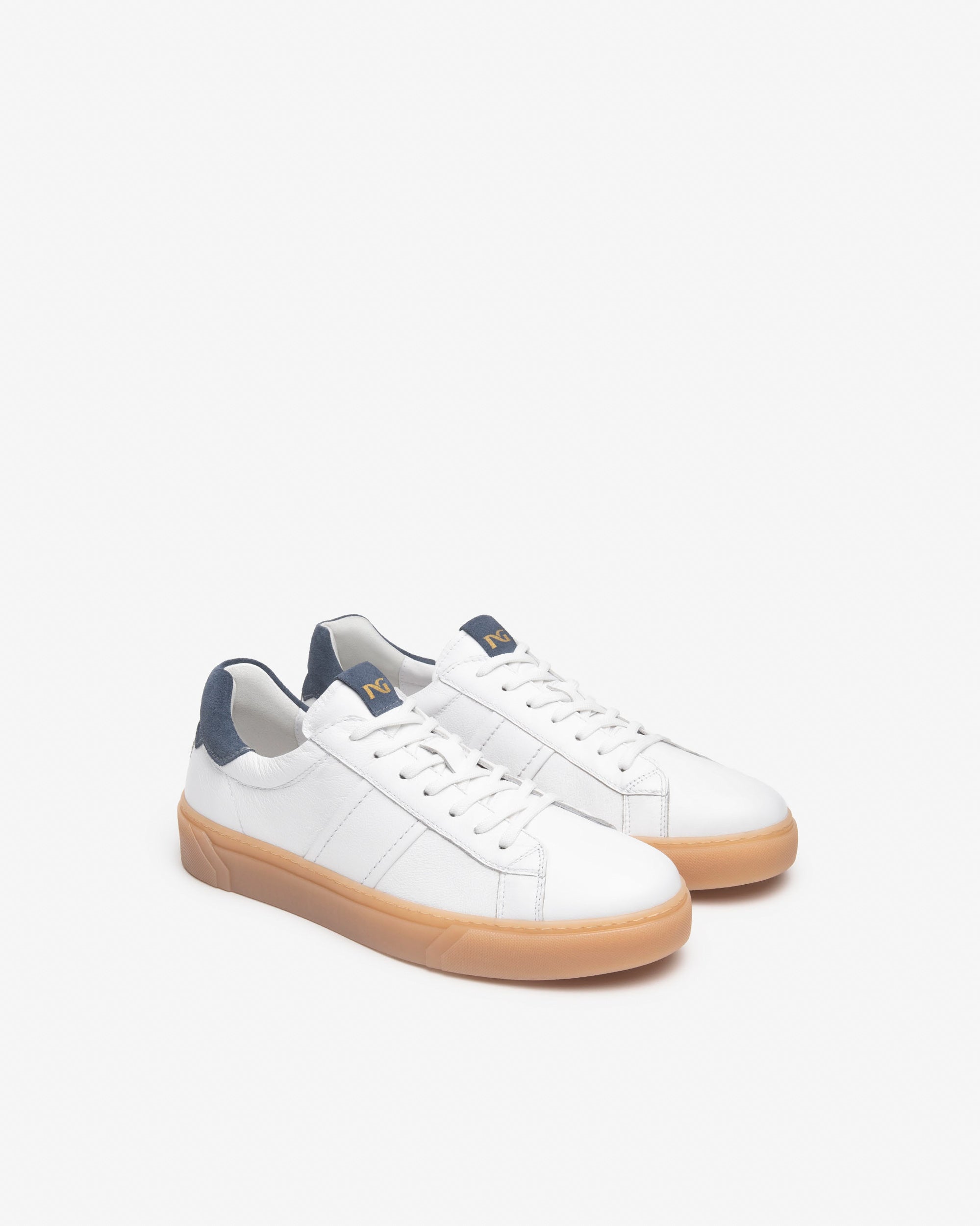 Sneakers Uomo in Pelle e Camoscio