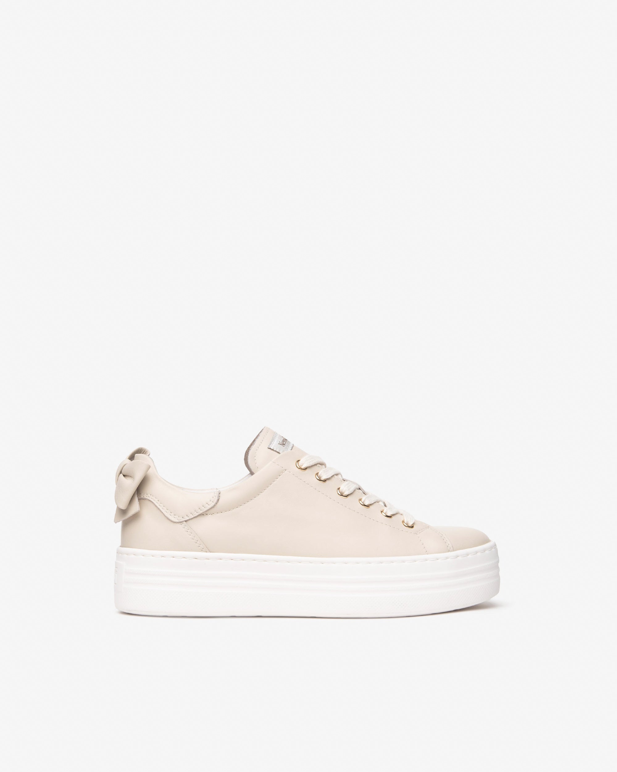Sneakers de Mujer de Piel y Material Técnico