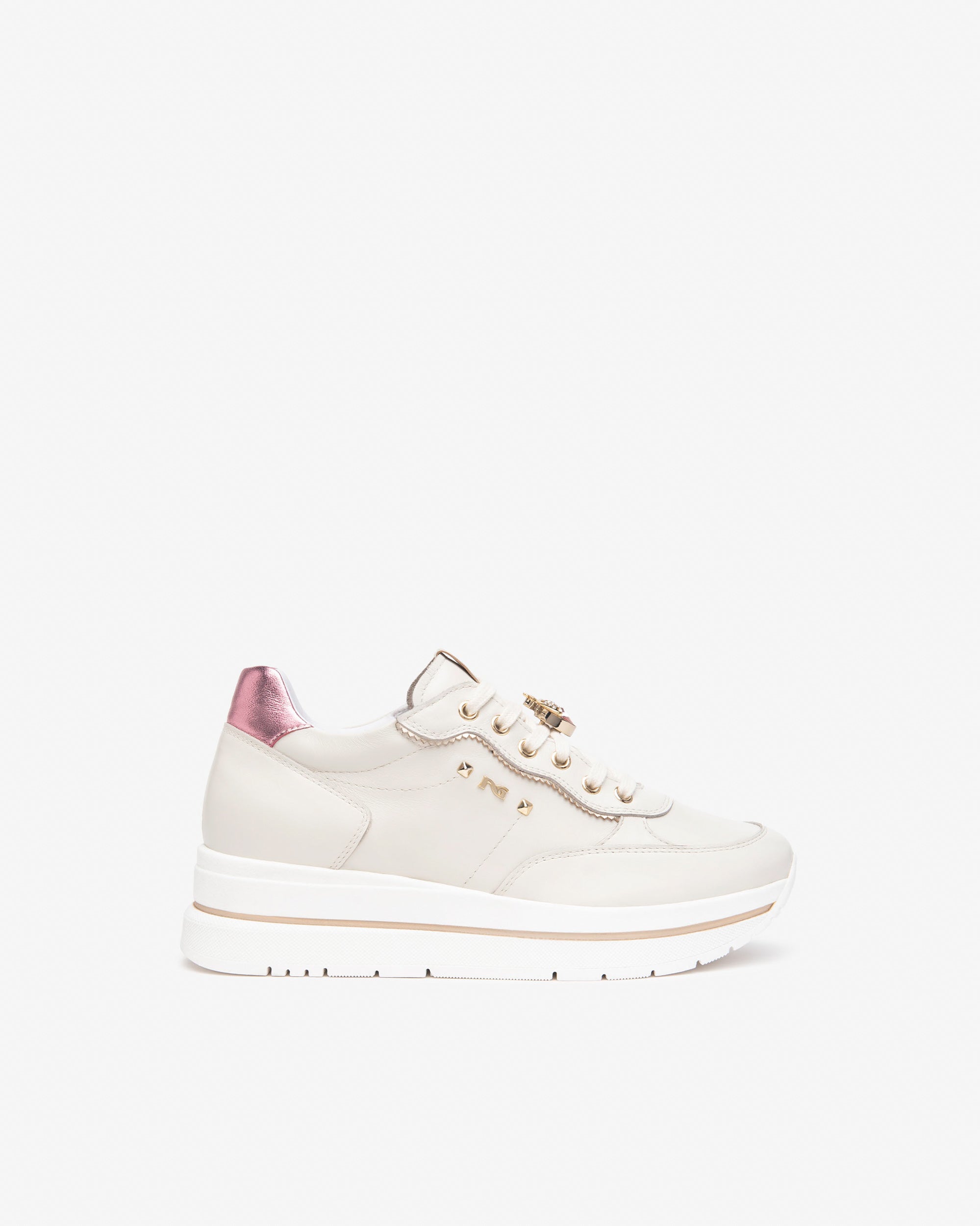 Sneakers Donna in Pelle e Materiale Tecnico