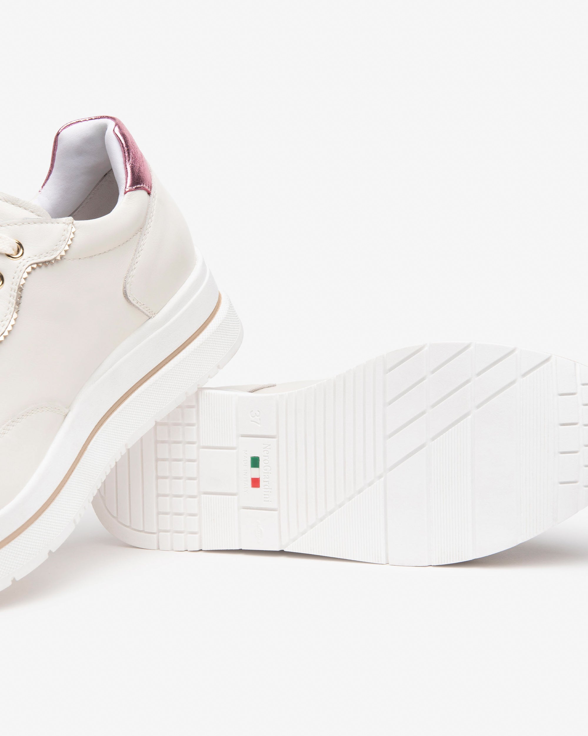 Sneakers Donna in Pelle e Materiale Tecnico