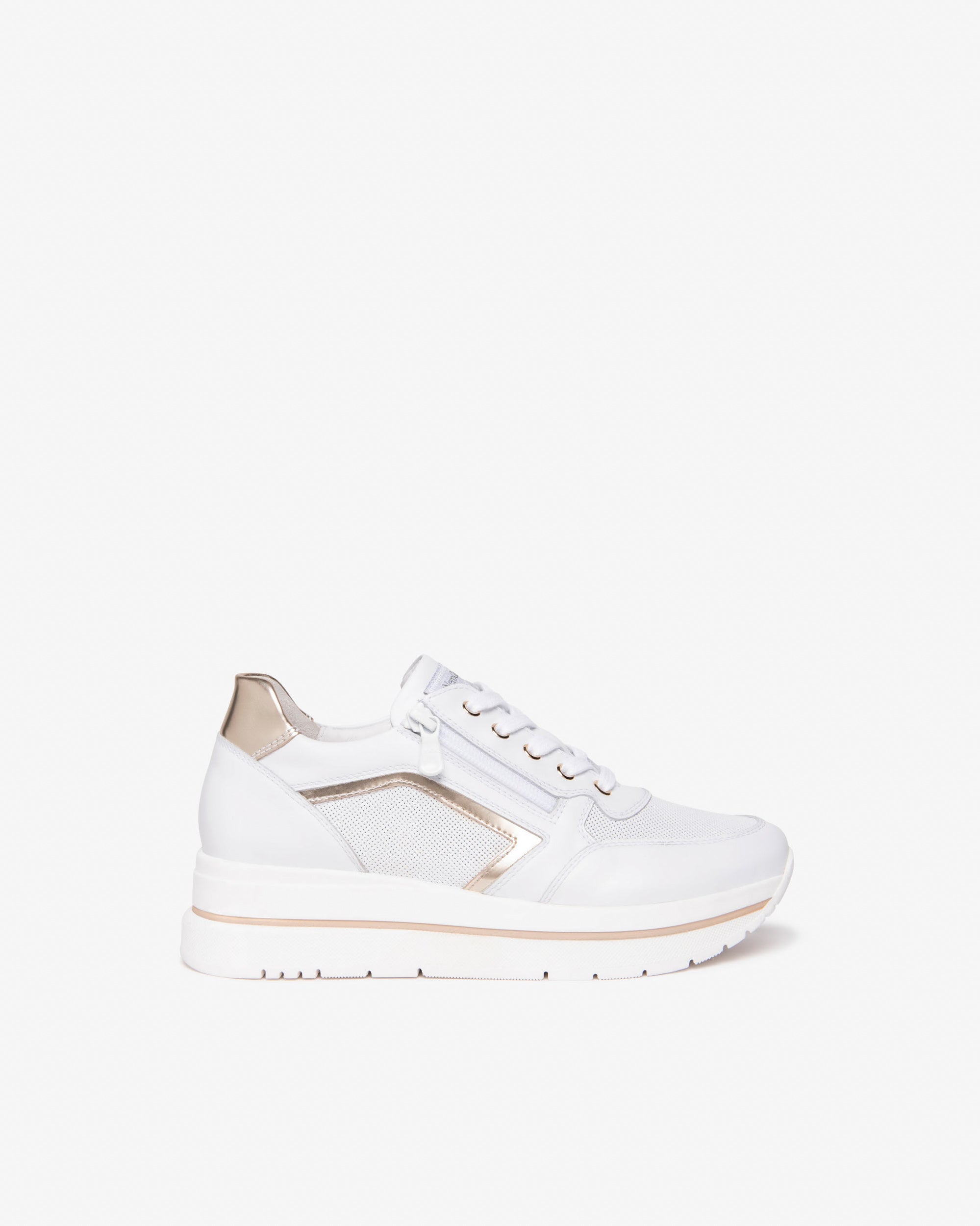 Sneakers Donna in Pelle e Materiale Tecnico