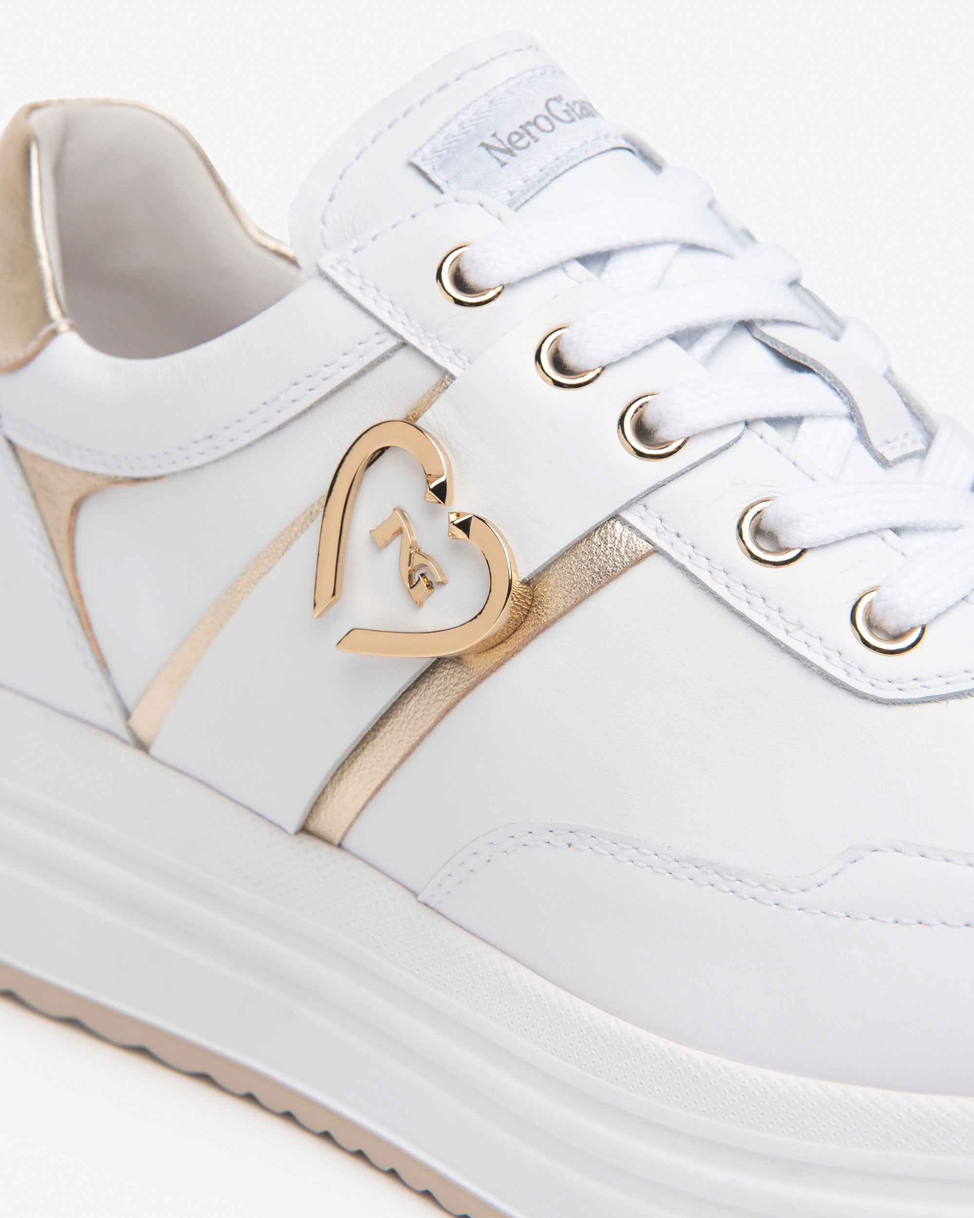 Sneakers Donna in Pelle e Materiale Tecnico