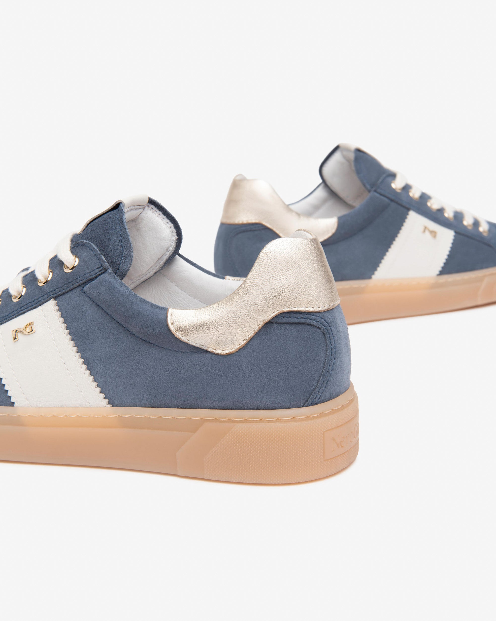 Sneakers Donna in Suede e Pelle