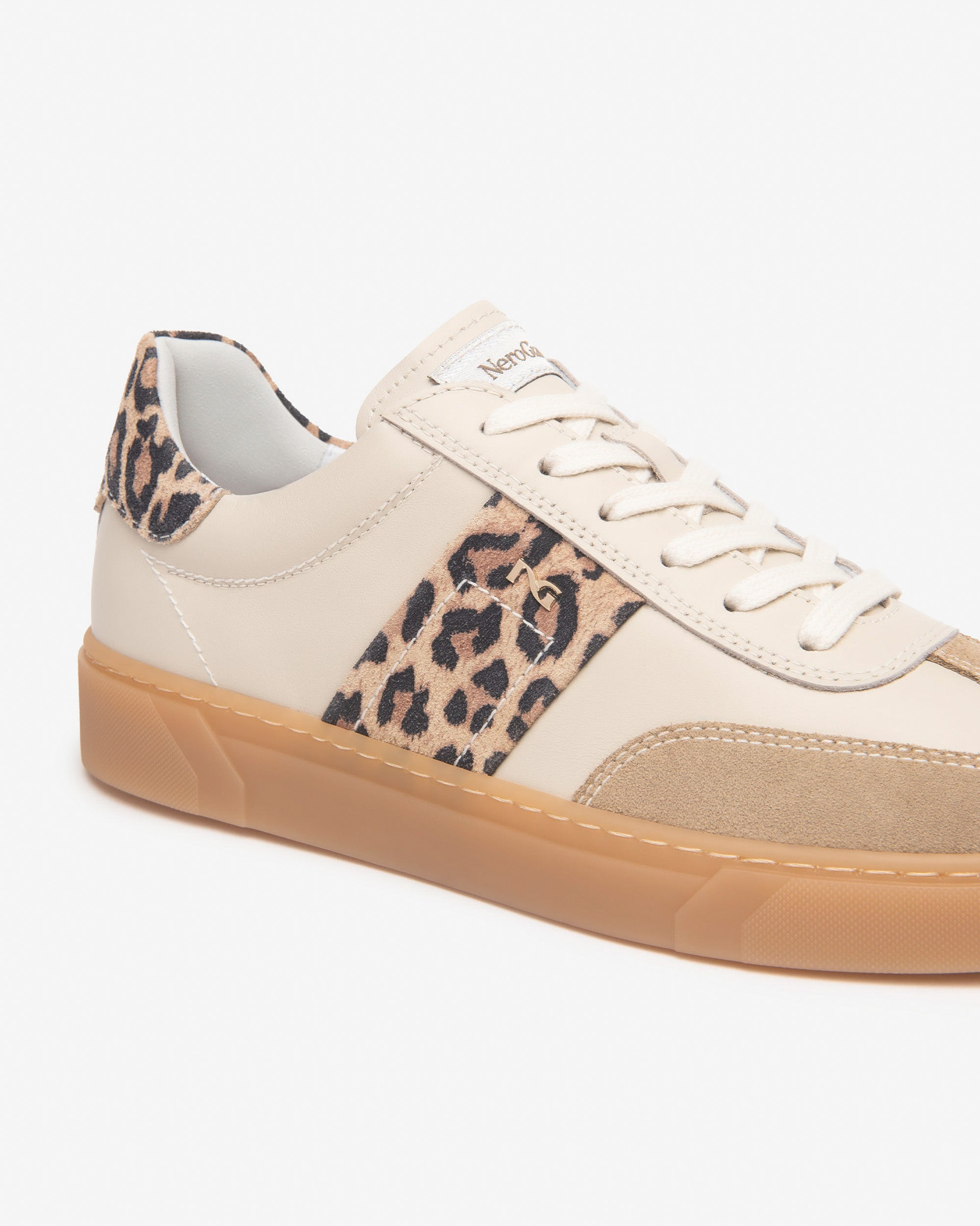 Sneakers Donna in Camoscio, Pelle e Materiale Tecnico