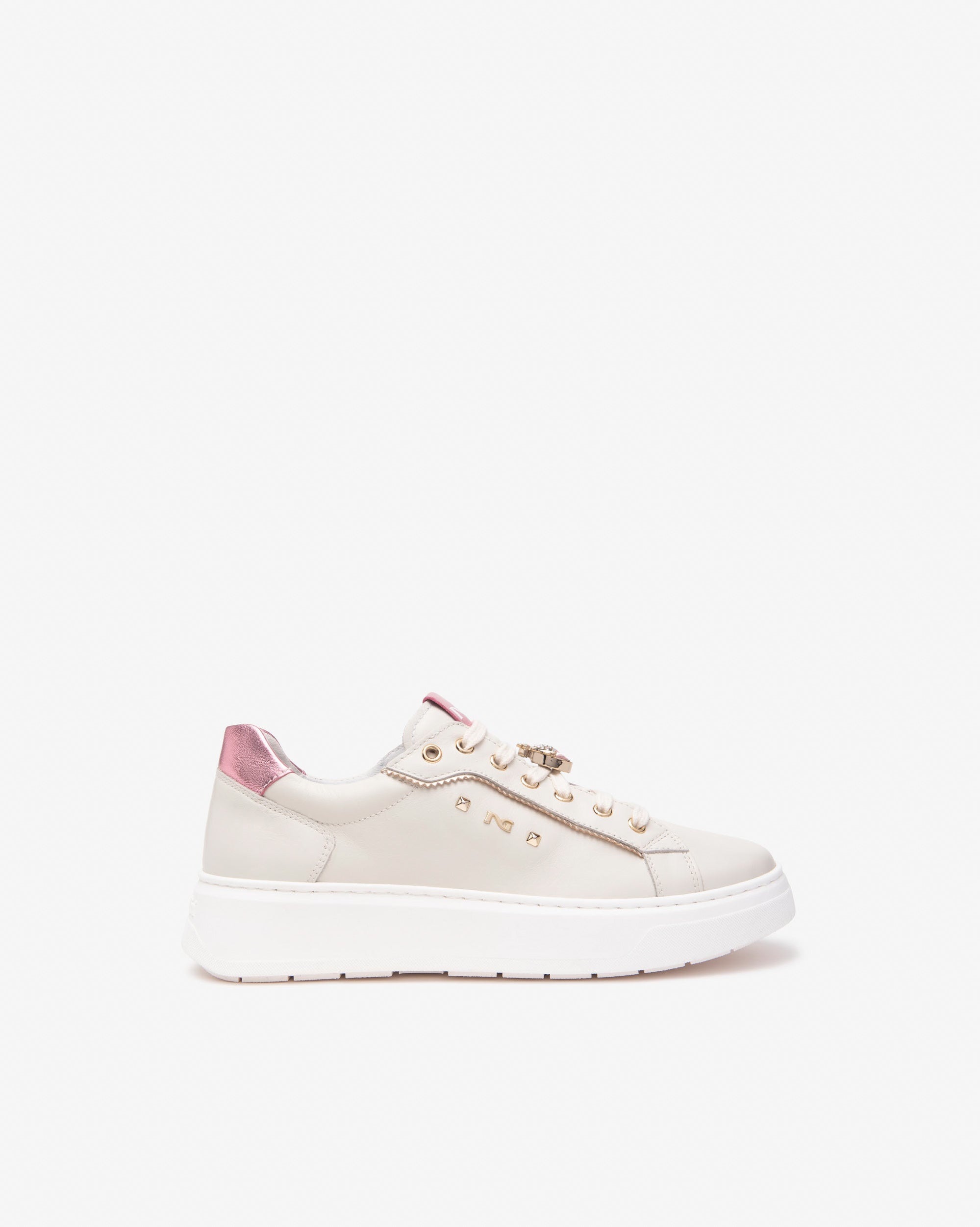 Sneakers Donna in Pelle e Materiale Tecnico